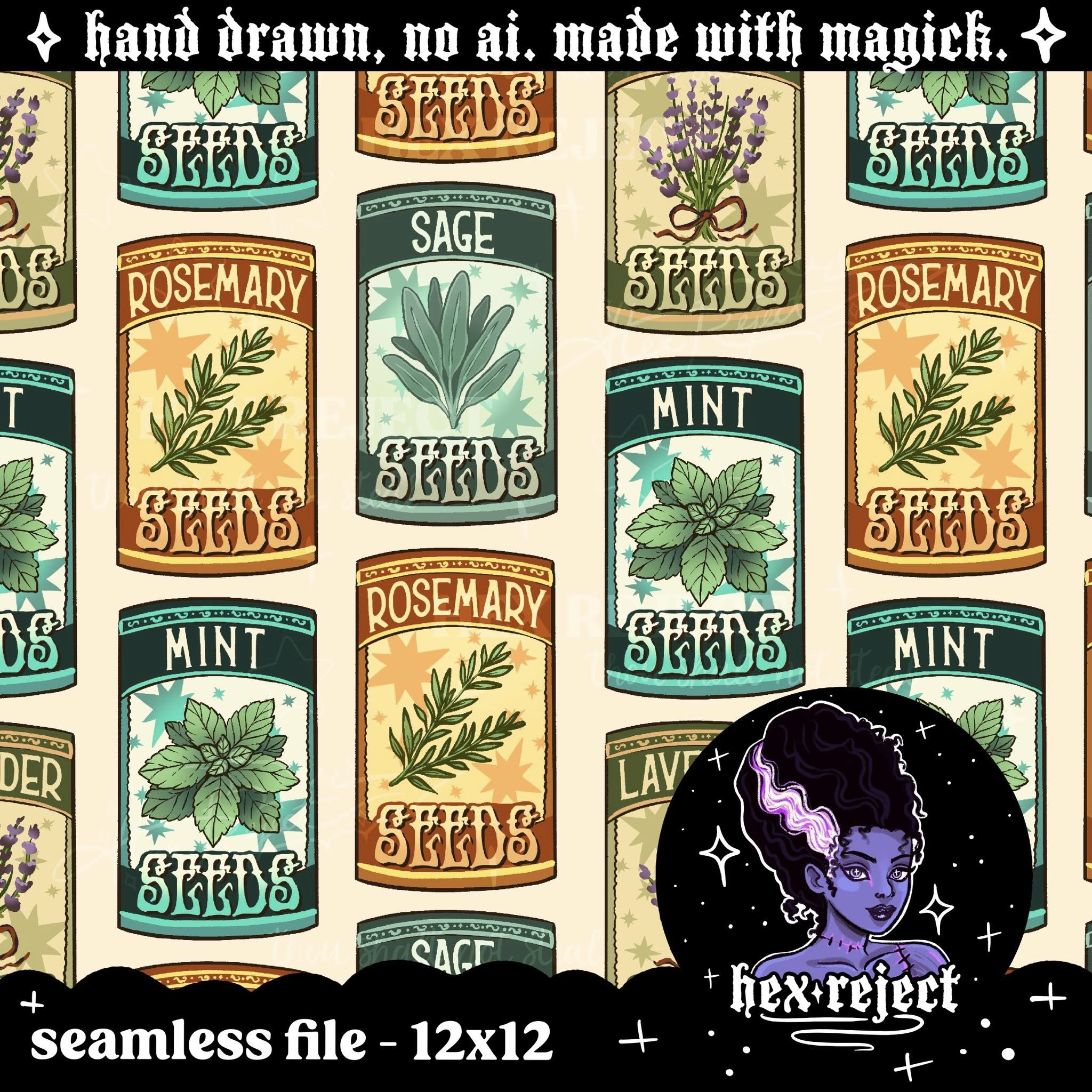 Seed Packets - Seamless Files