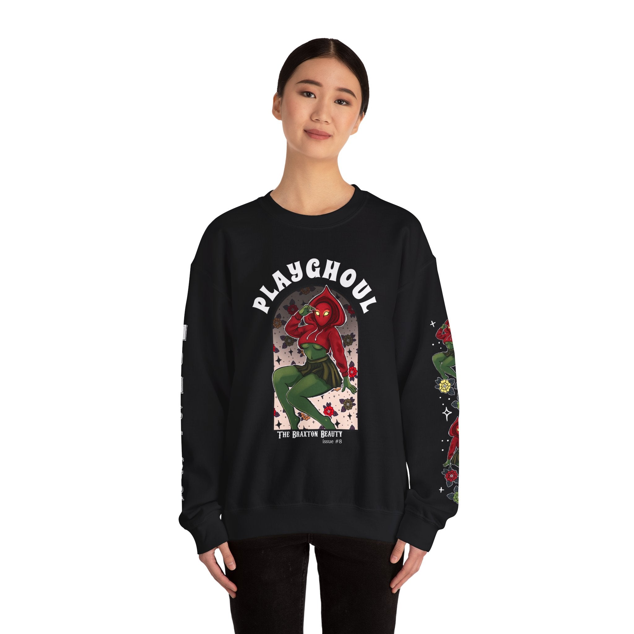 Flatwoods Monster PLAYGHOUL crewneck sweatshirt