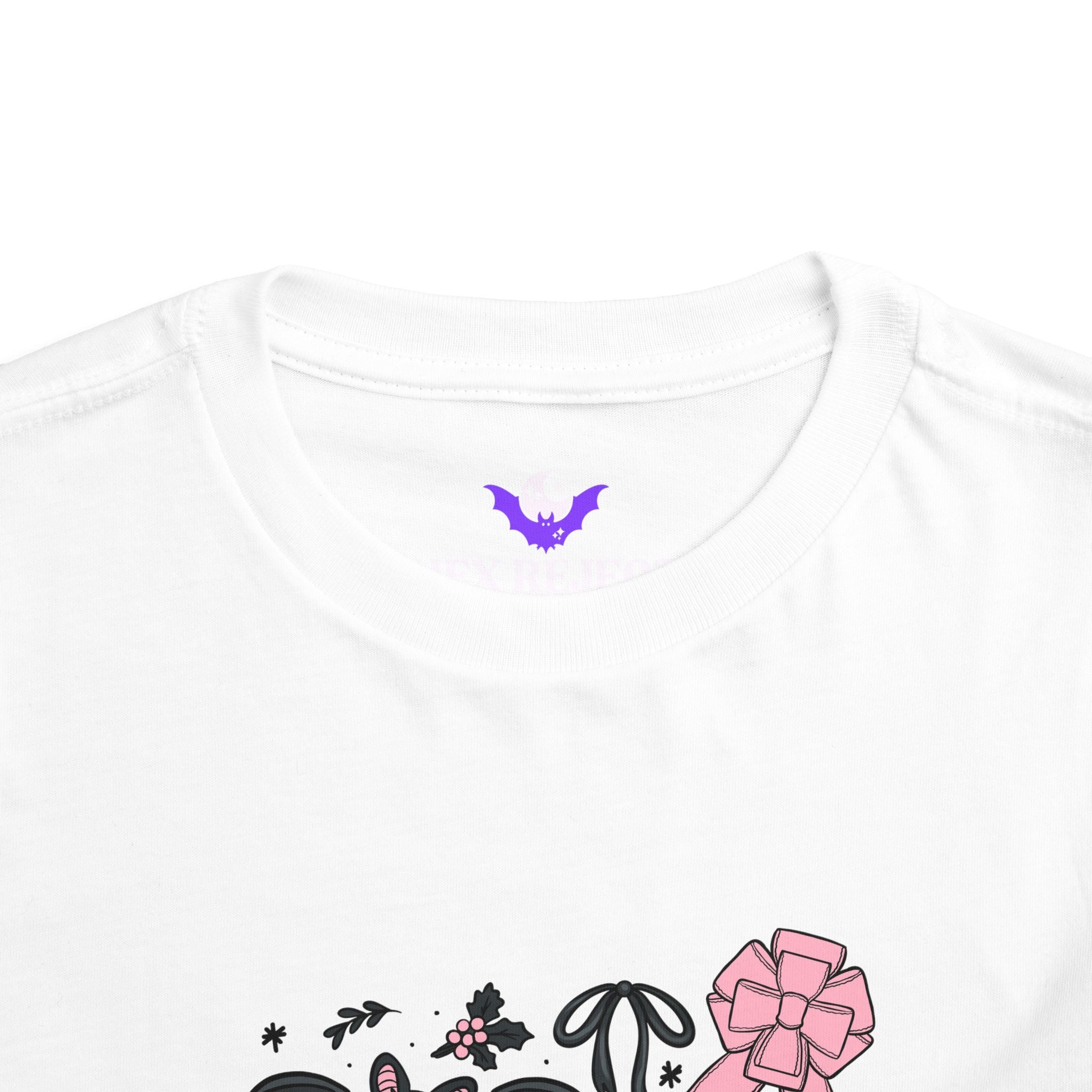 Bats & Bows Toddler Short Sleeve Tee