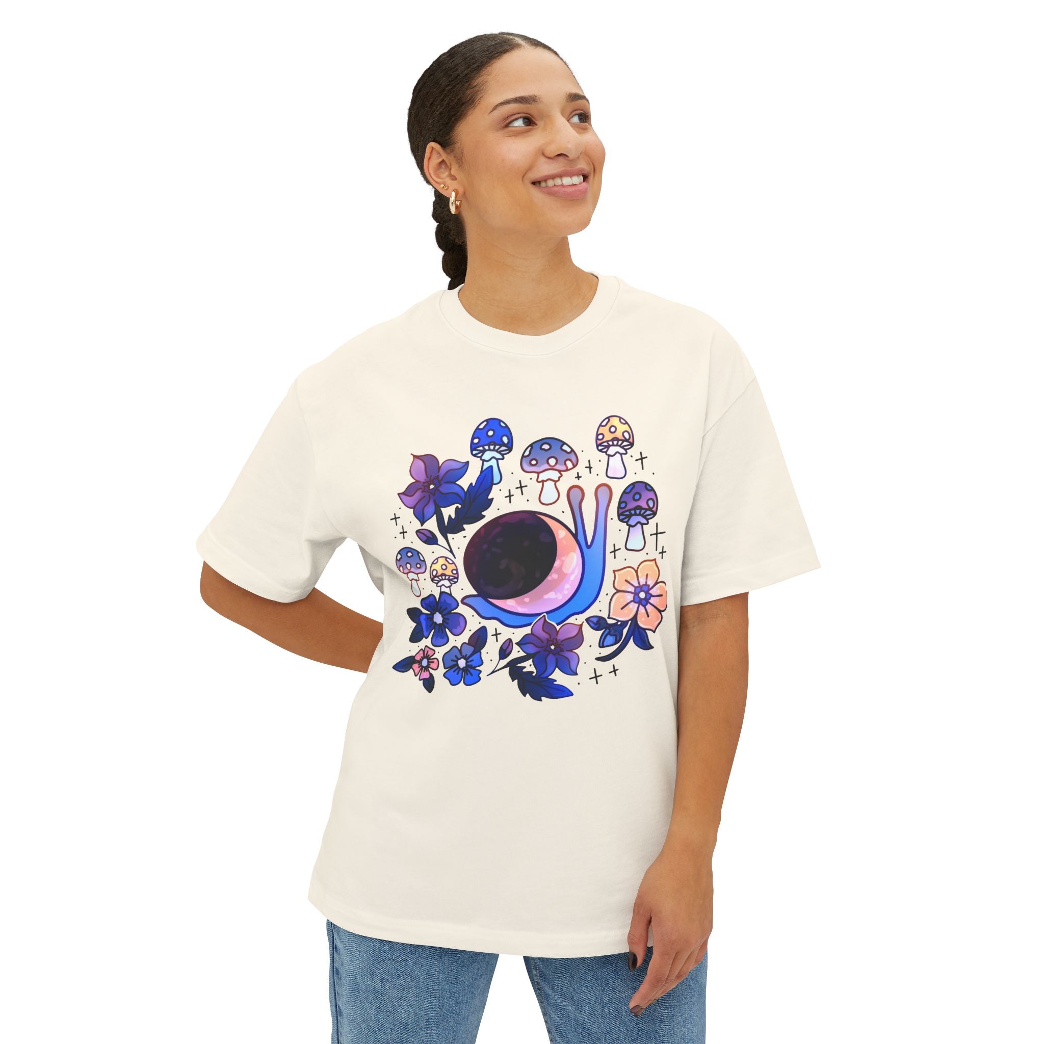 Moonshell Garden Unisex Adult Relaxed Tee