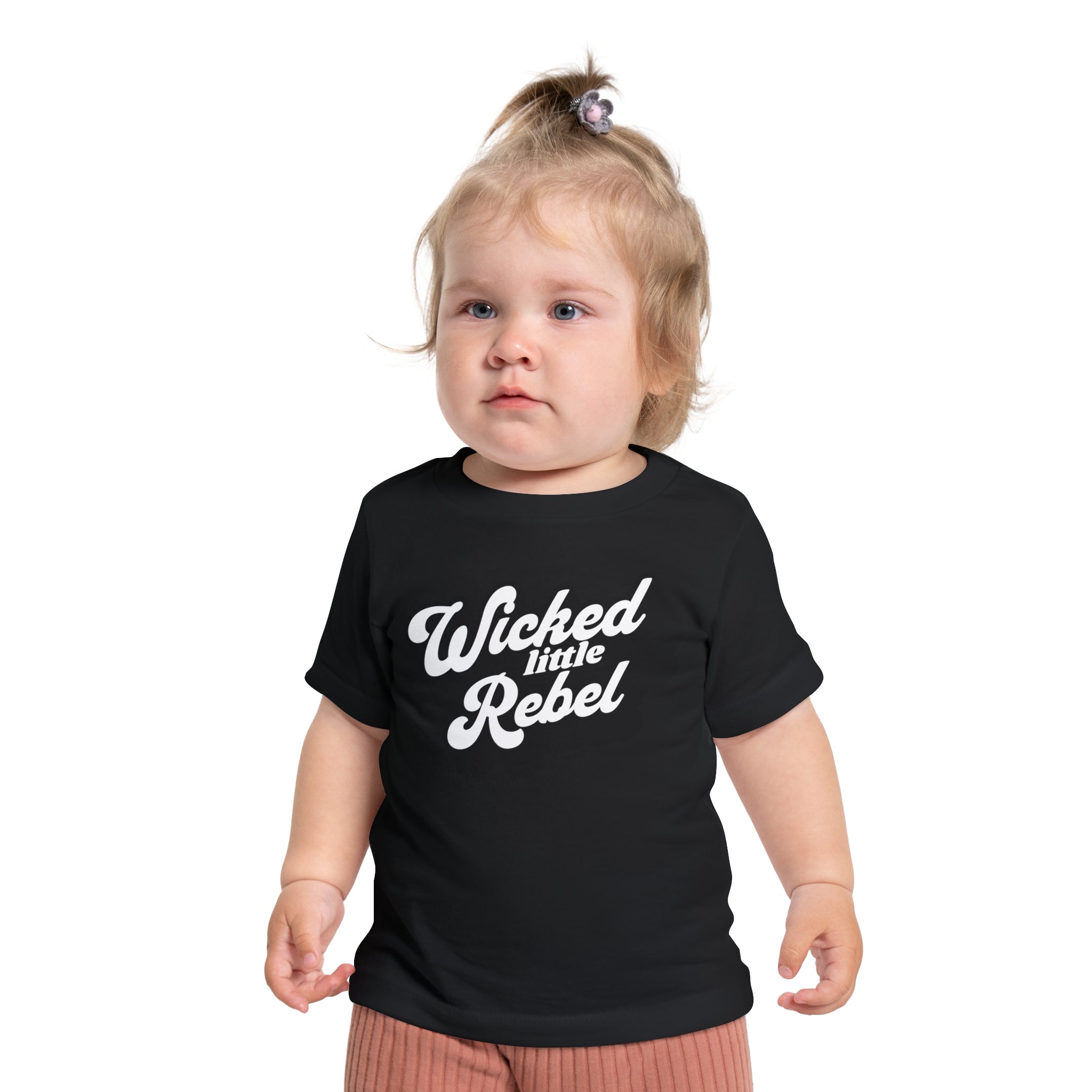 Baby T-Shirt — "Wicked Little Rebel"