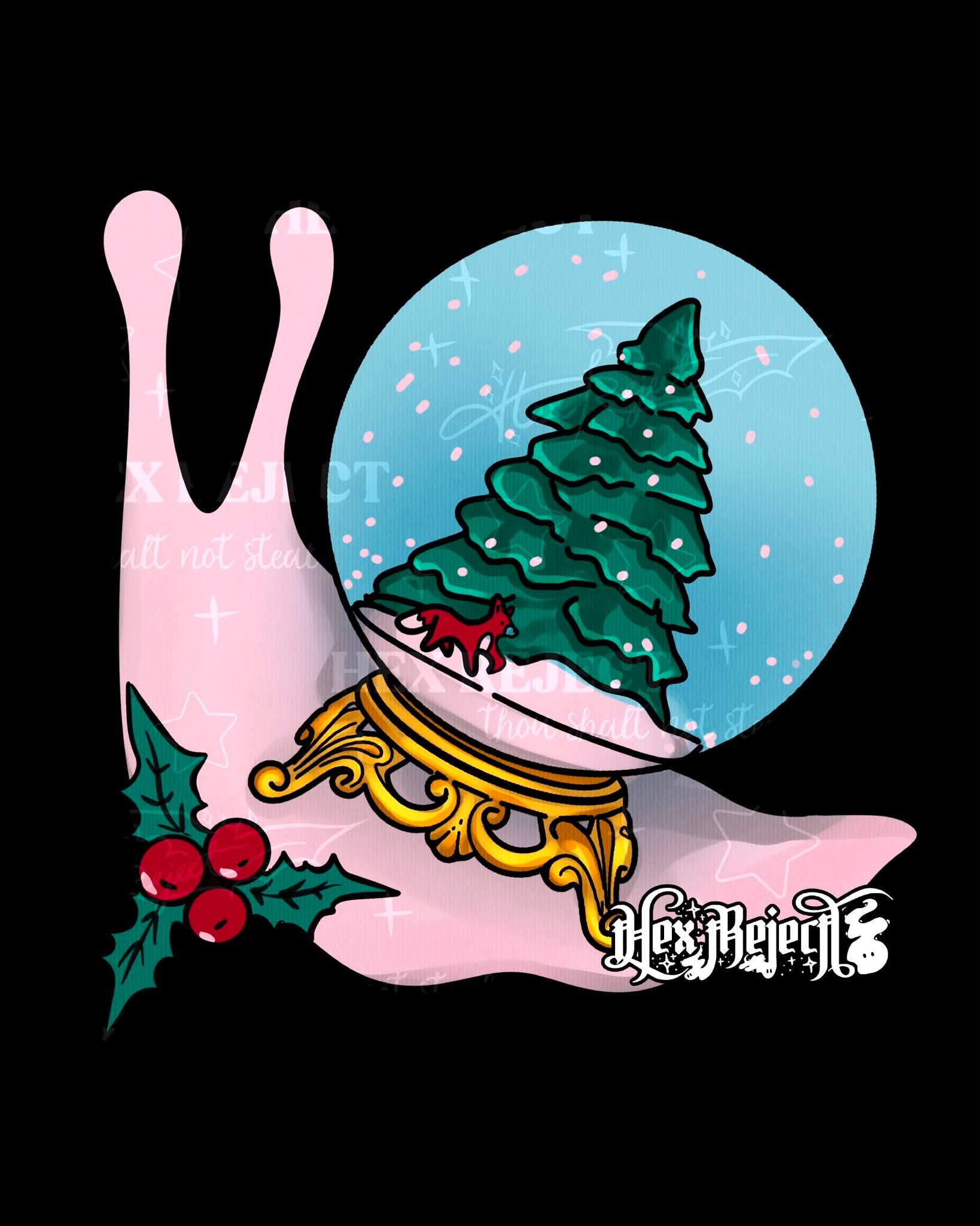 Christmas Snails - Sub/PNG File
