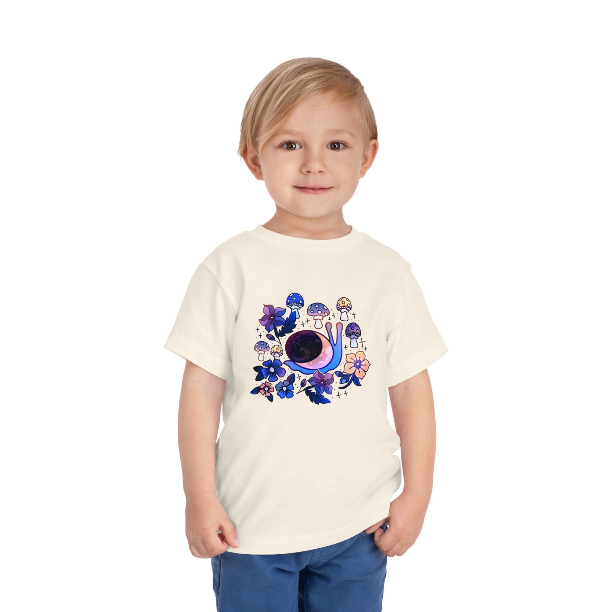 Moonshell Garden Toddler Short Sleeve Tee