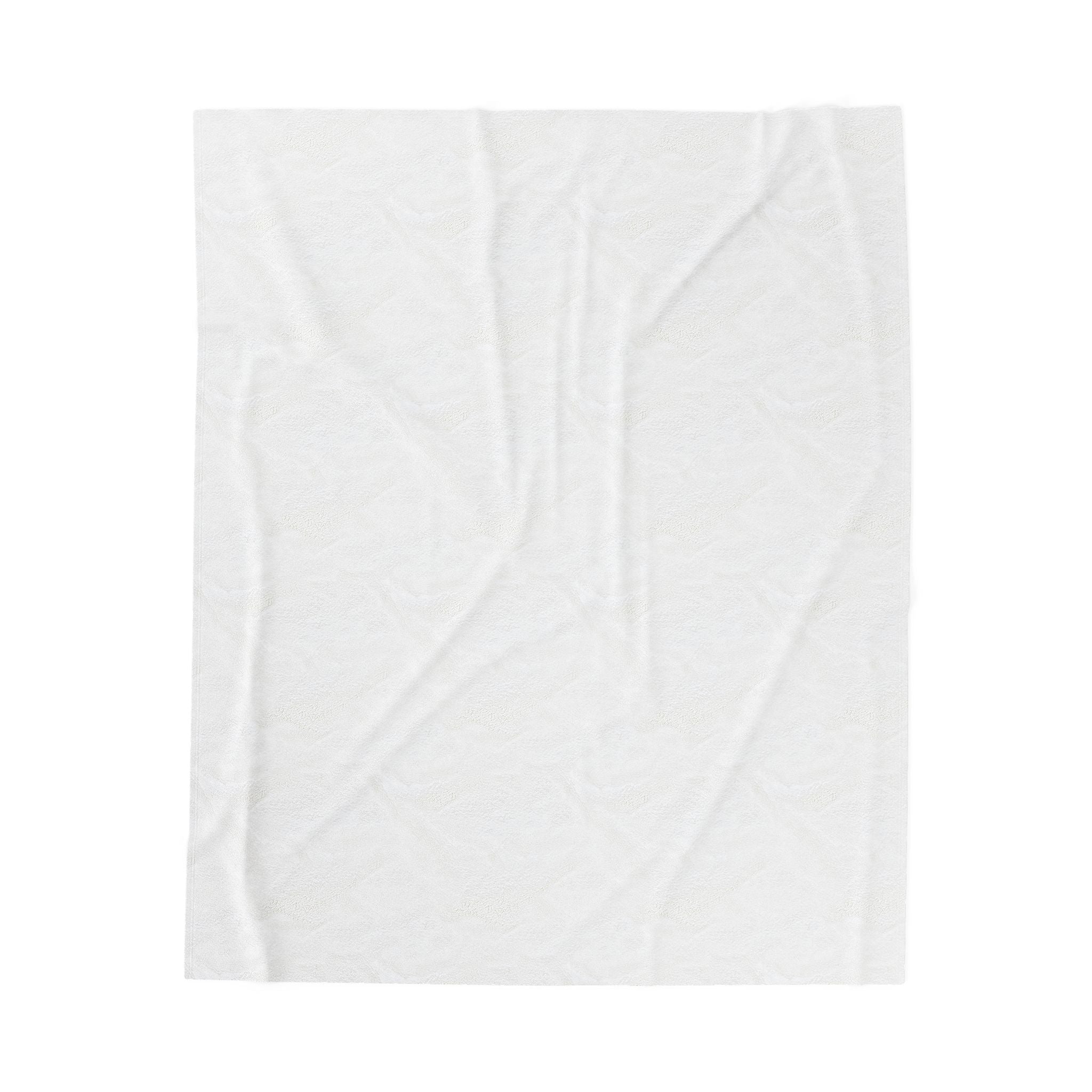 Moonshell Garden - Cozy Velveteen Plush Blanket
