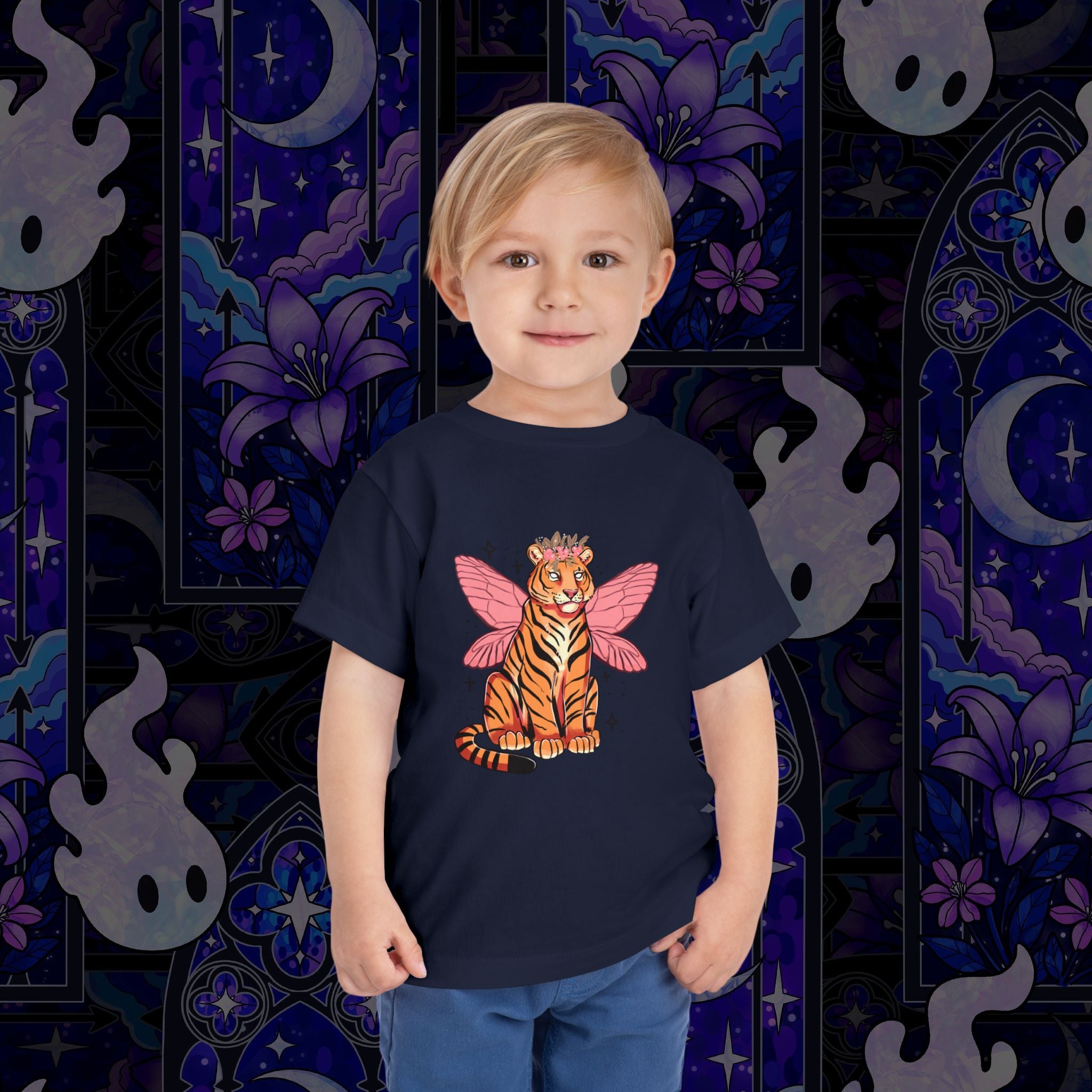 Tiger Fae Toddler Tee — Kids Shirt