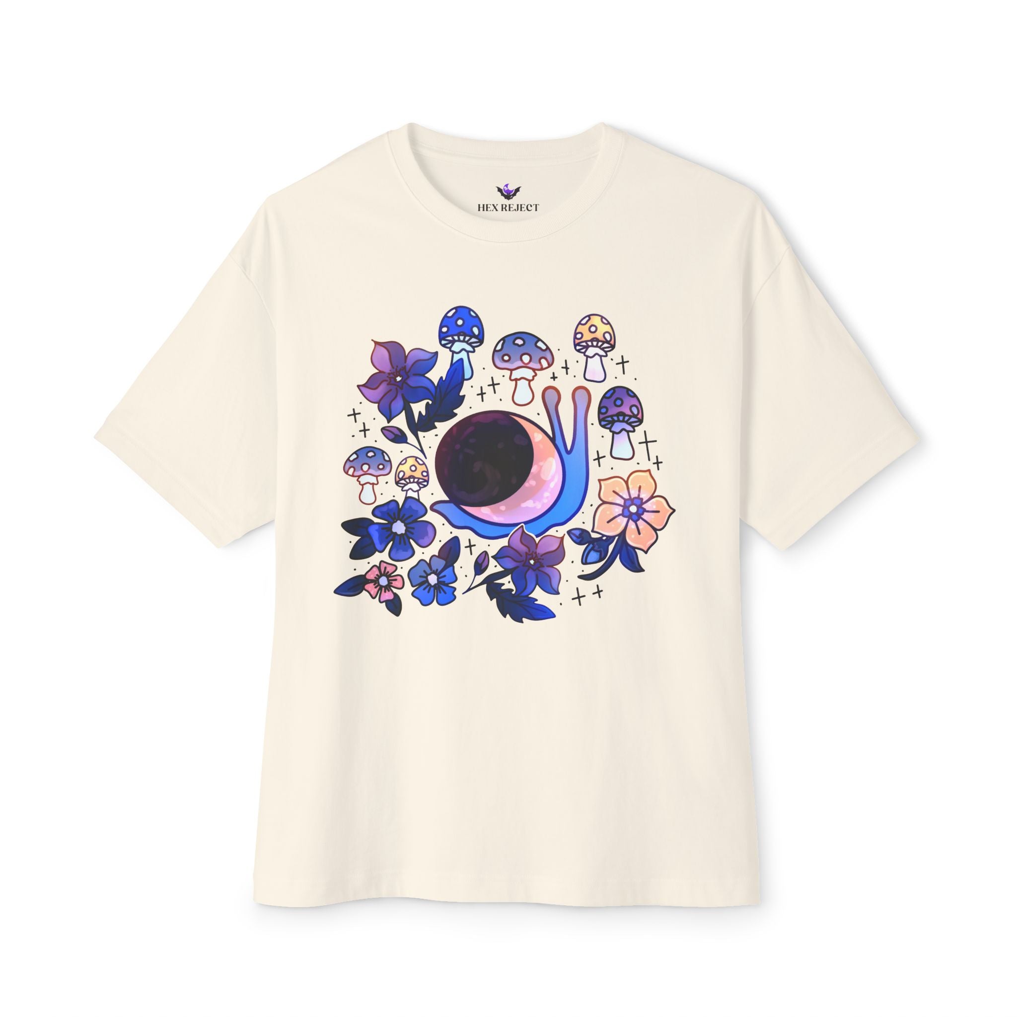 Moonshell Garden Unisex Adult Relaxed Tee