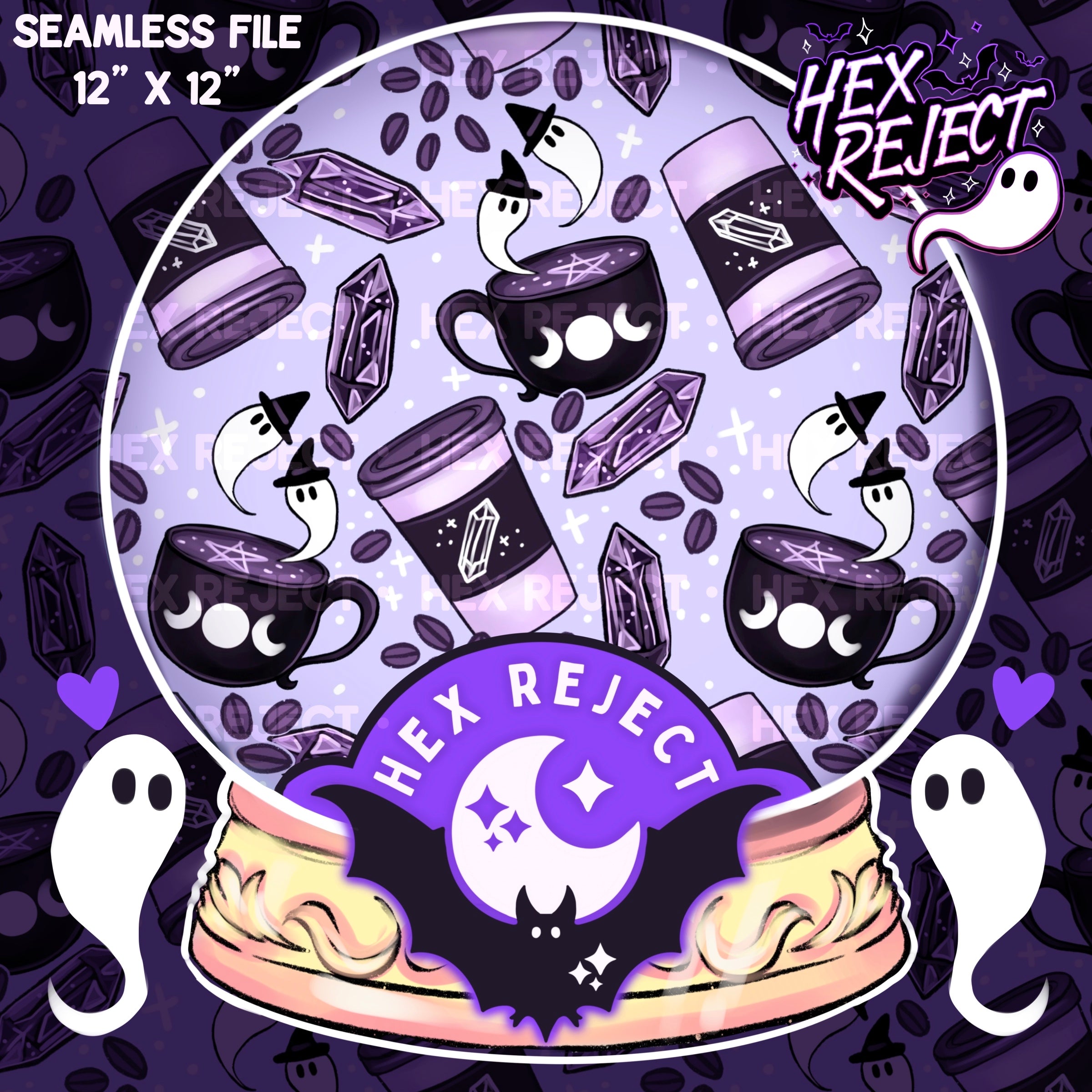 Witches’ Brew : Hextober - Seamless file