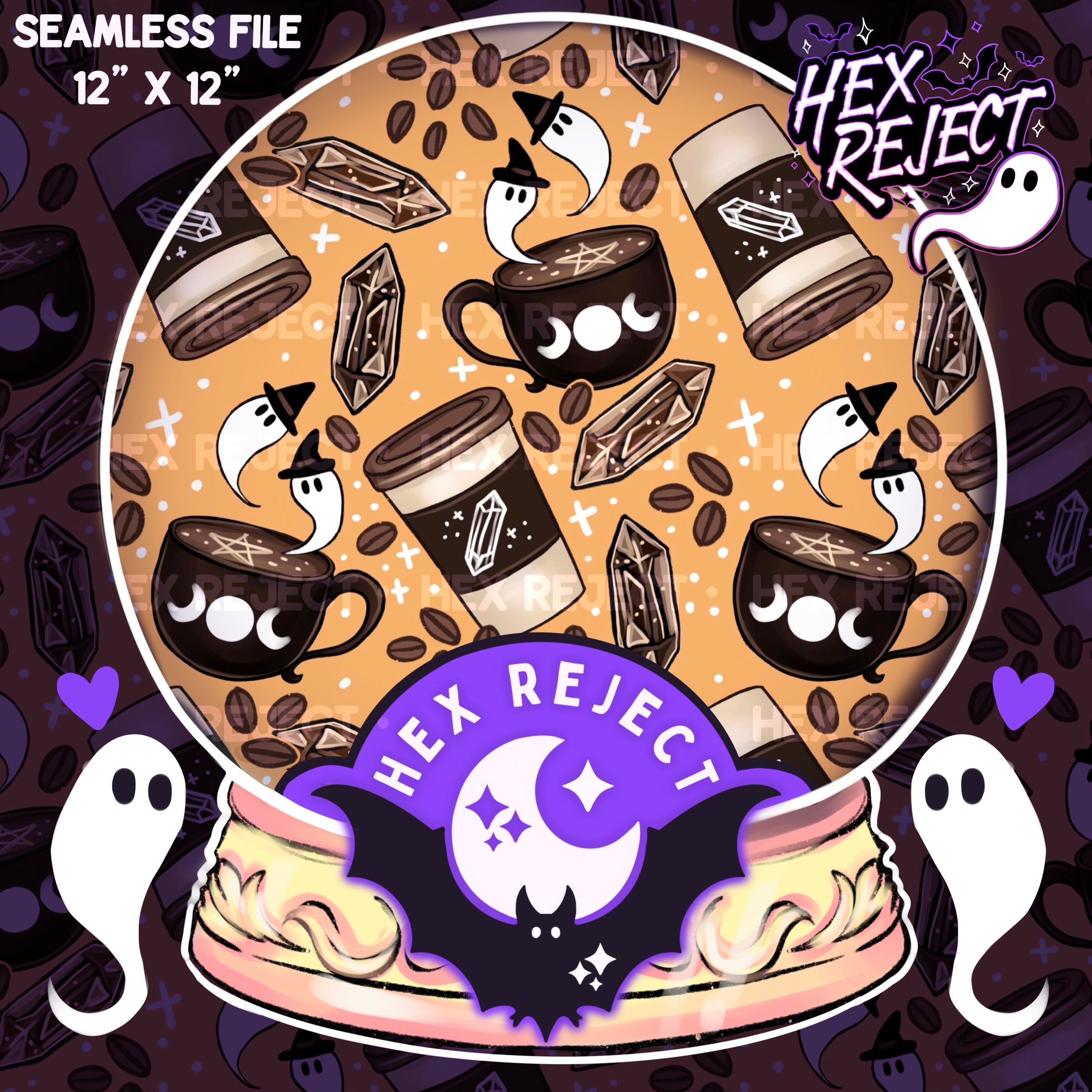 Witches’ Brew : Hextober - Seamless file