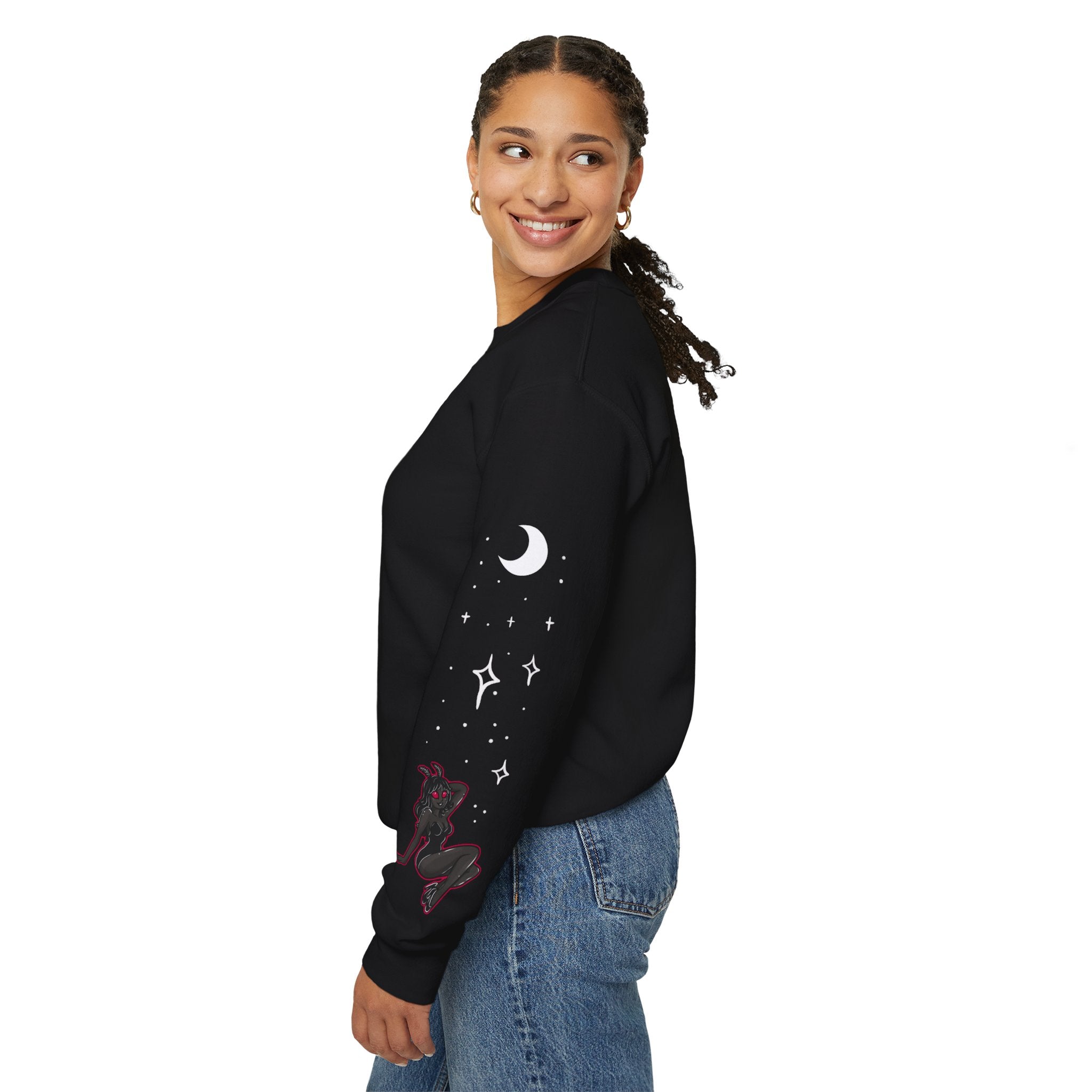 Mothwoman PLAYGHOUL crewneck sweatshirt