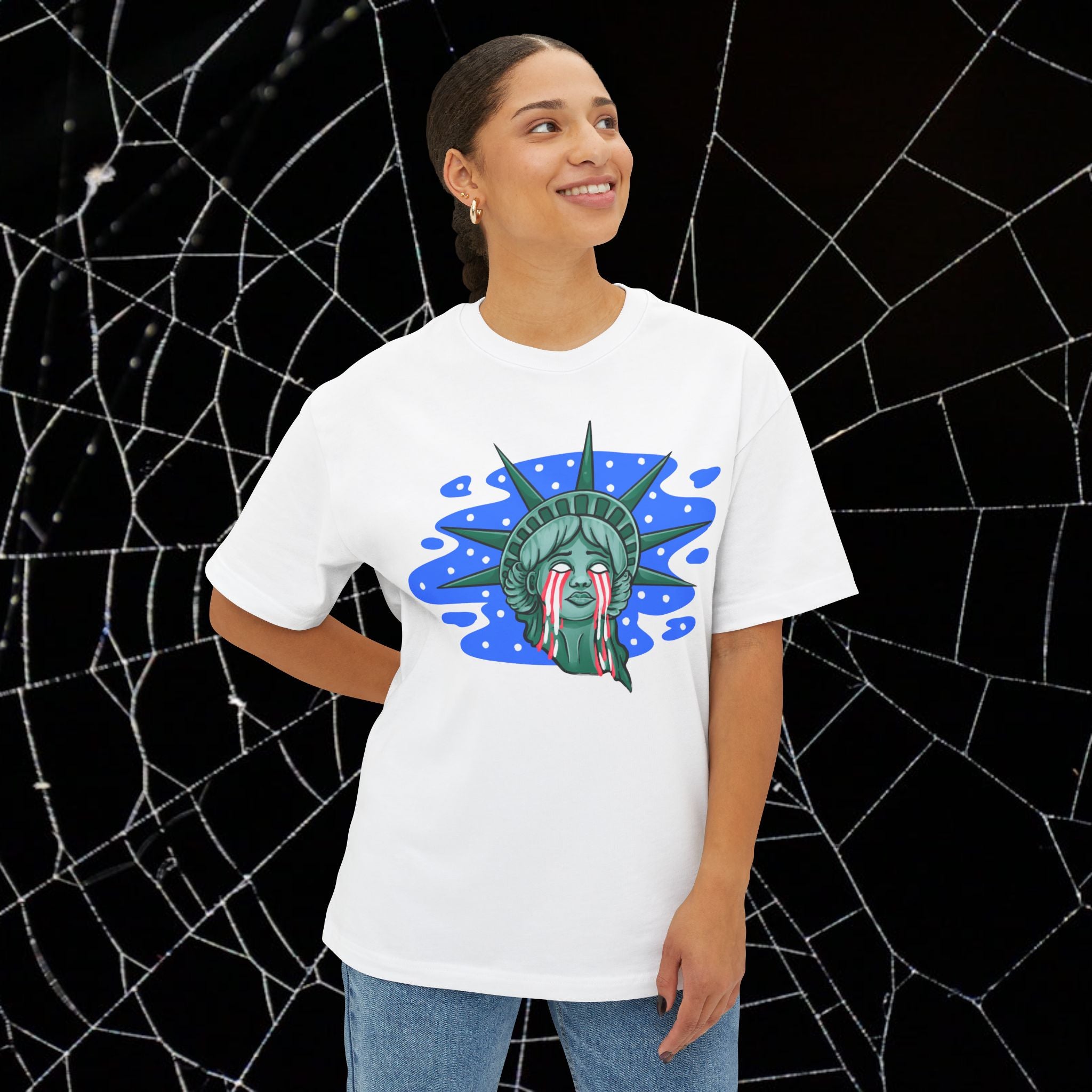 Liberty for All - Unisex Relaxed Boxy Tee
