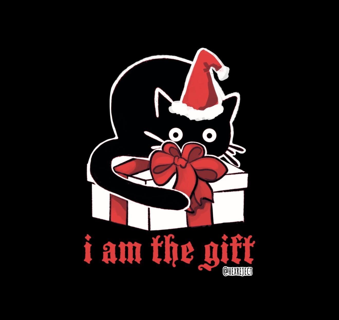 I am the gift - Seamless & PNG files - Hexmas Advent Calendar - Day 24