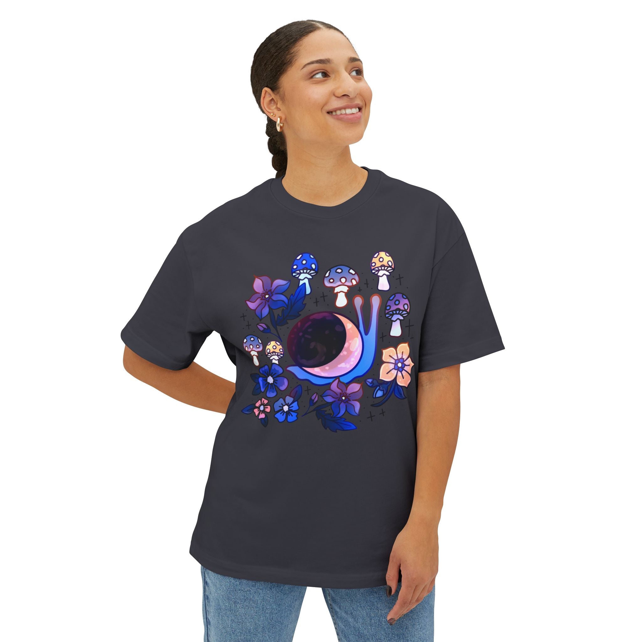 Moonshell Garden Unisex Adult Relaxed Tee