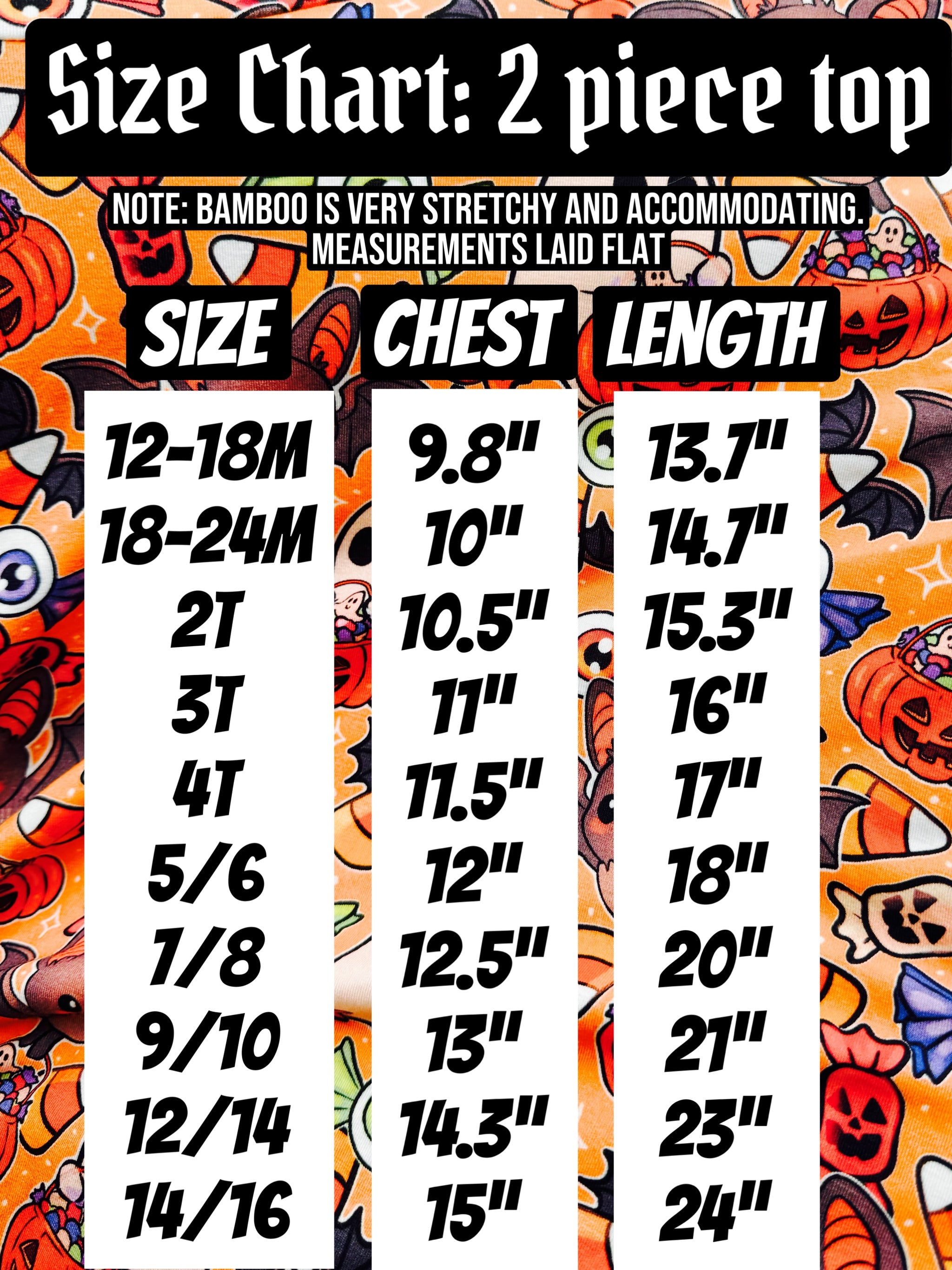 Trick or Treat two piece jammies