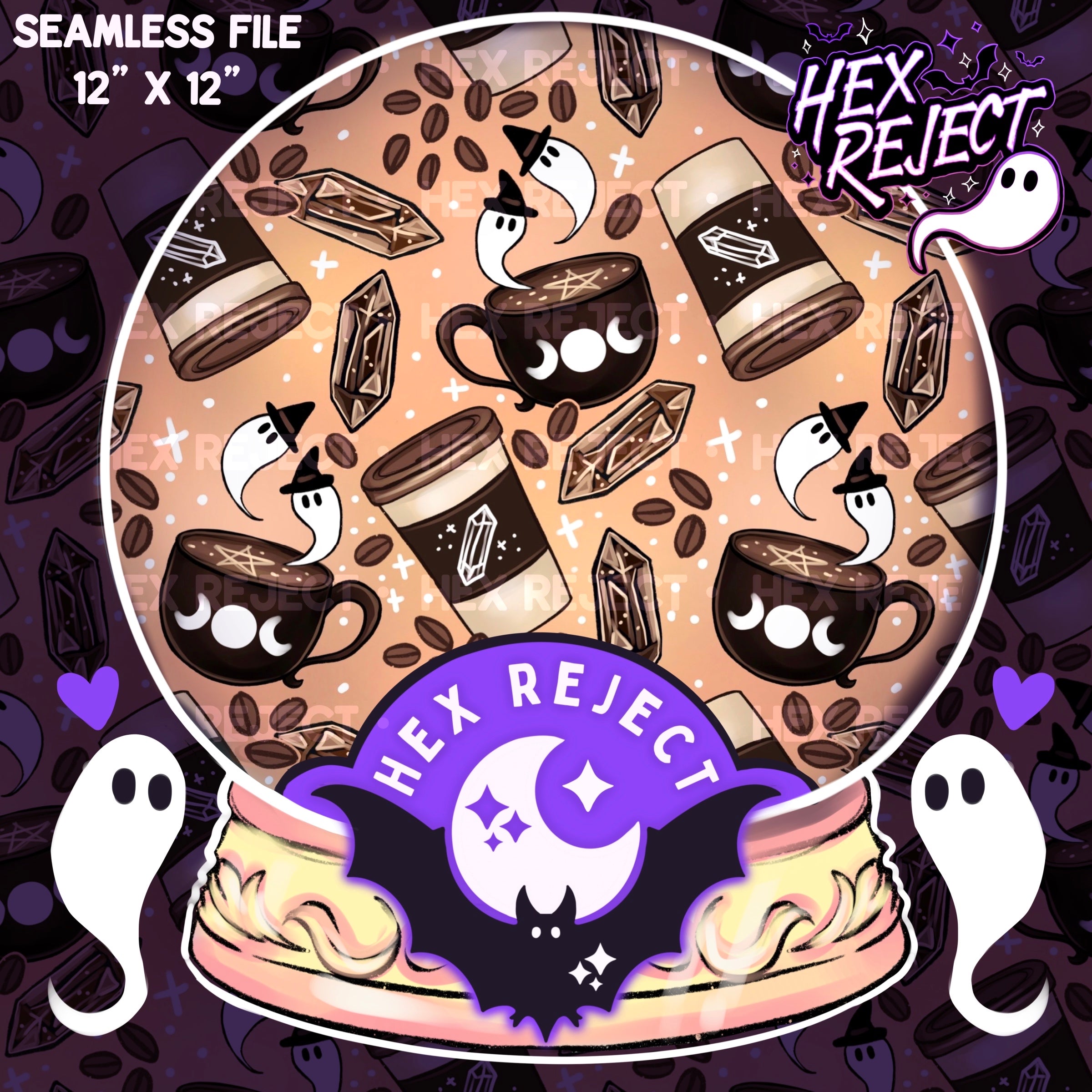 Witches’ Brew : Hextober - Seamless file