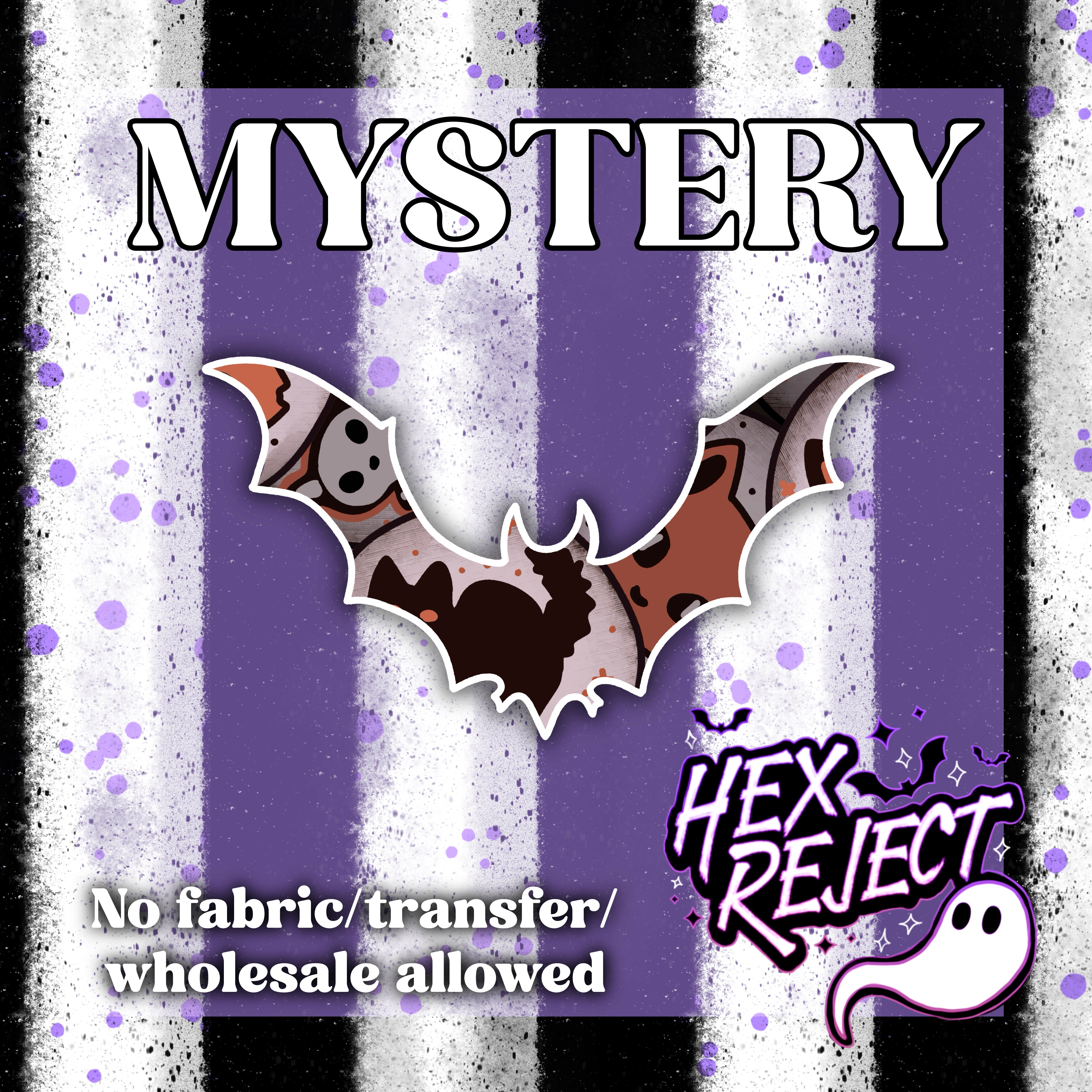 Meowstery Seamless files - check variants for color ways - no fabric/transfer/wholesale