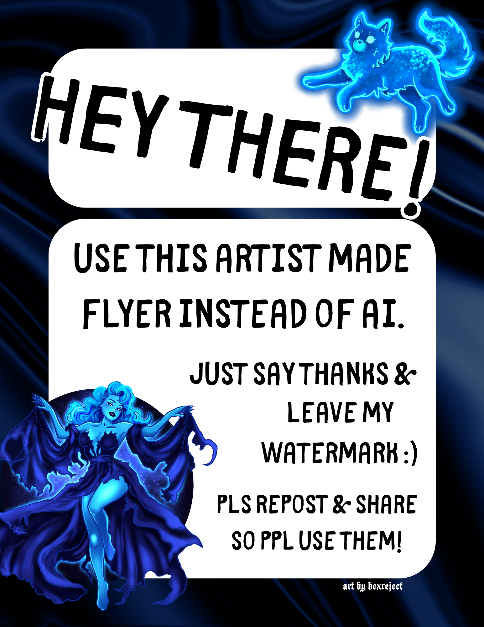 Artist-Made Flyer Template Bundle - NO AI