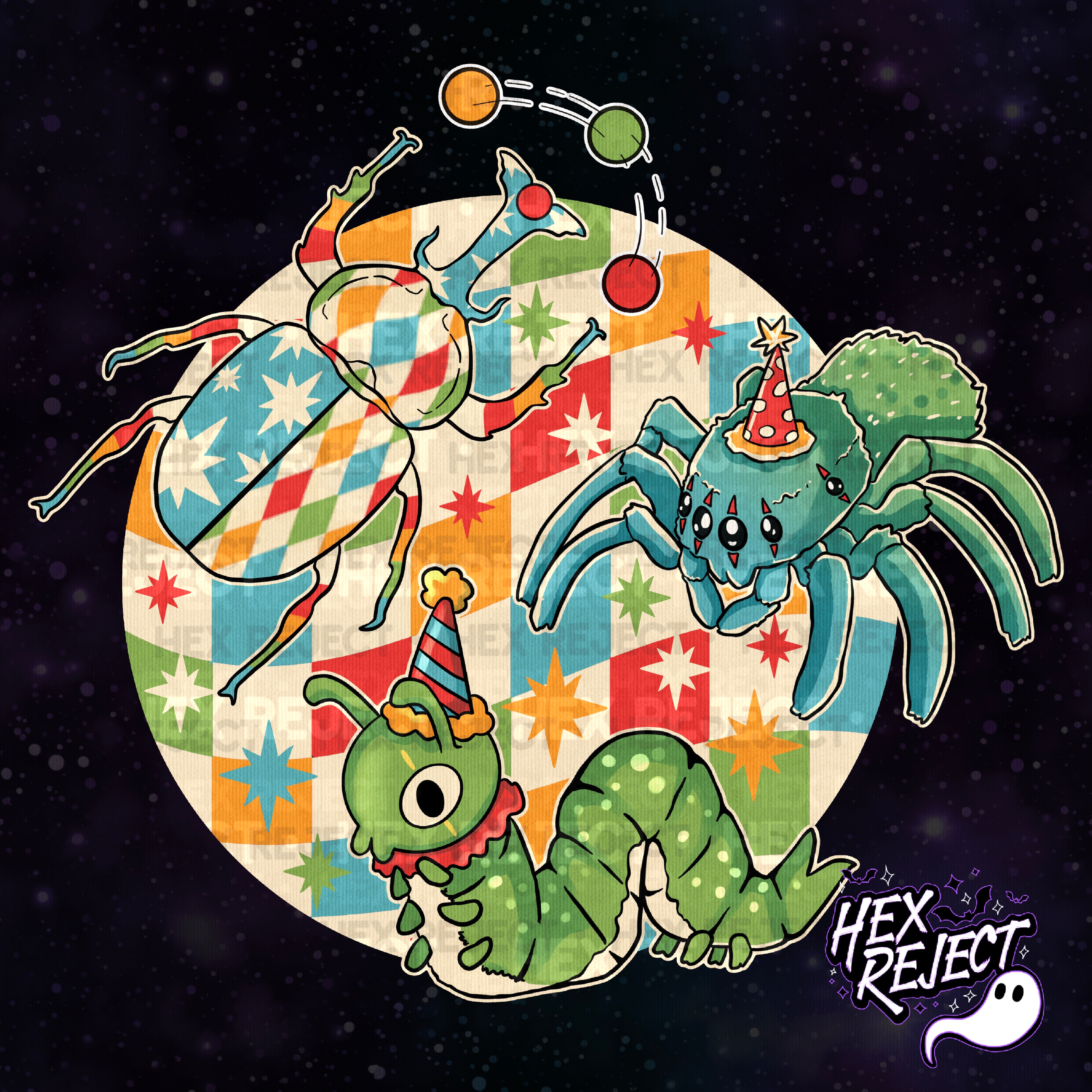 Insects & Bugs - Mystery Seamless or PNG files - Revealed