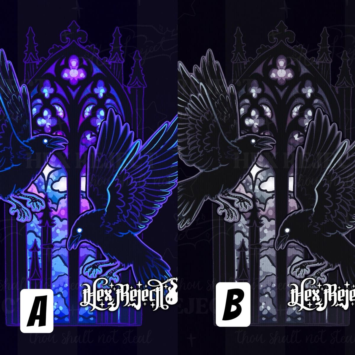 Day Fourteen - Bird - Muninn & Huginn Ravens: Hextober - Sub file