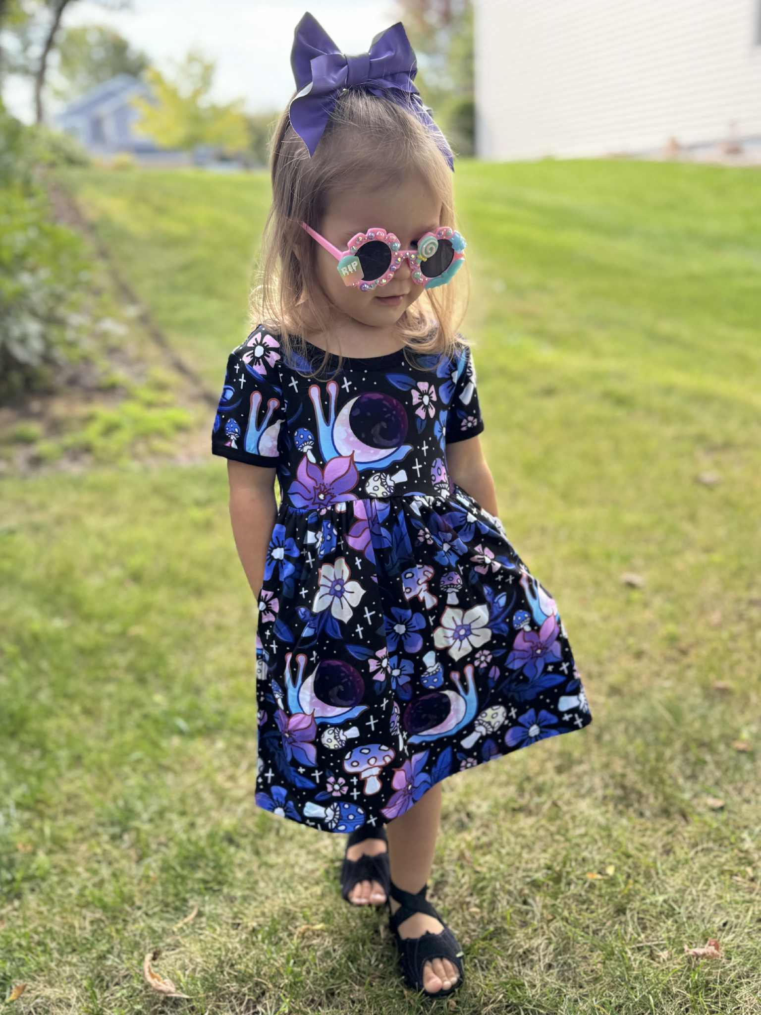 Moonshell Garden twirl dresses