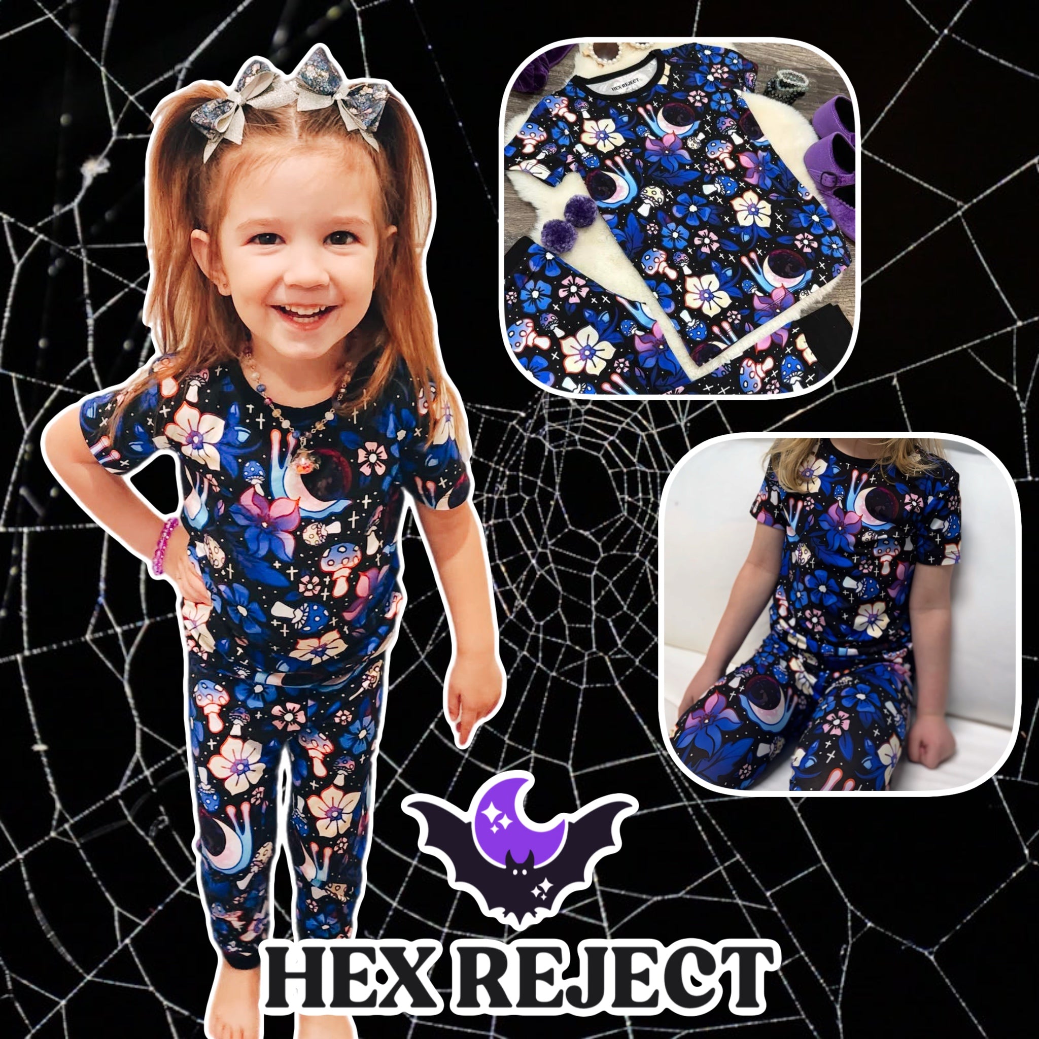 Moonshell Garden two piece jammies
