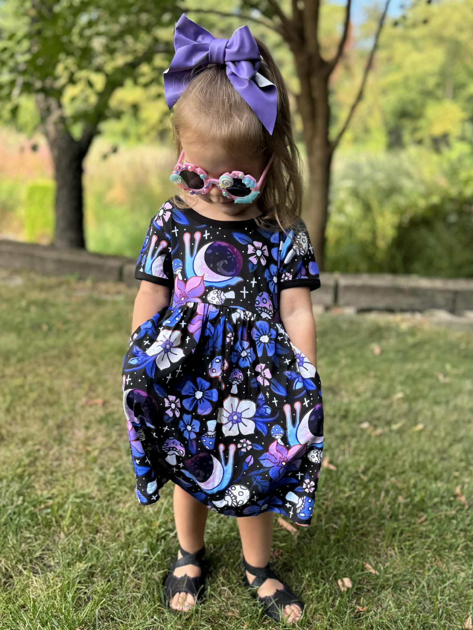 Moonshell Garden twirl dresses