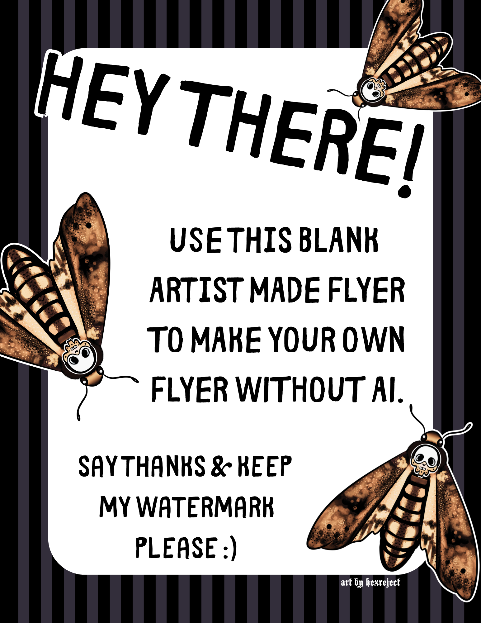 Artist-Made Flyer Template Bundle - NO AI