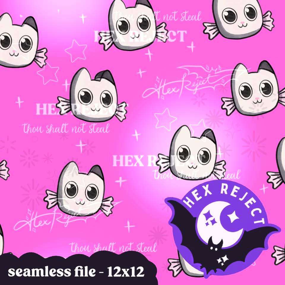 Cat Candy - Seamless file