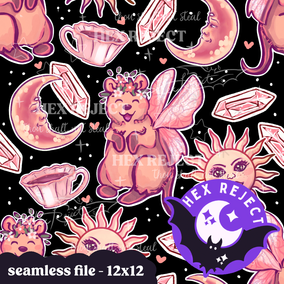 Fae quokka - Seamless file