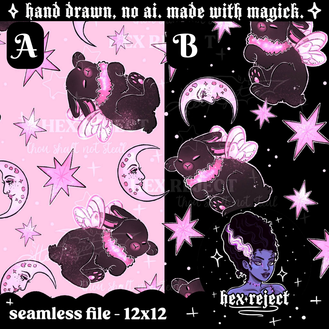 Fae Bunny - Seamless file