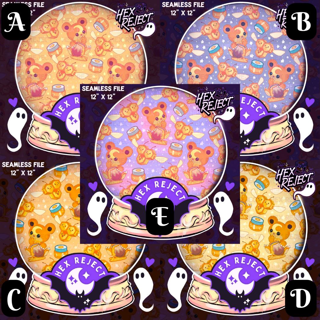 Bees Bears & Honey - Seamless file