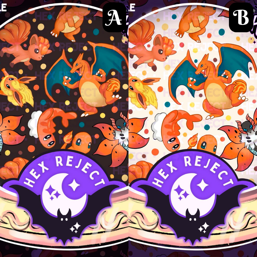 Orange Monster Mashup - Seamless file