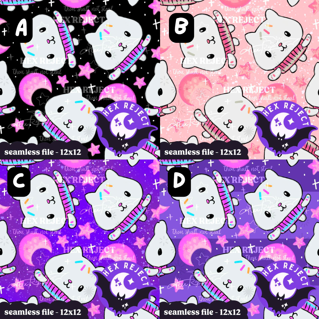 Cake Cat - Seamless file