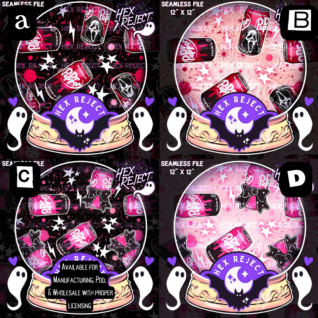 Spooky Soda - Seamless file