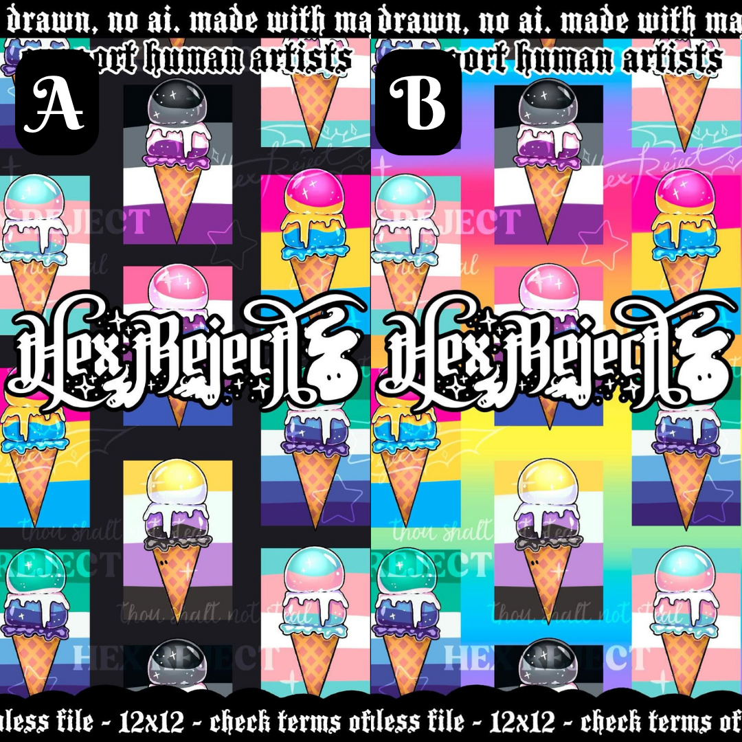 Pride Ice Cream - Seamless file