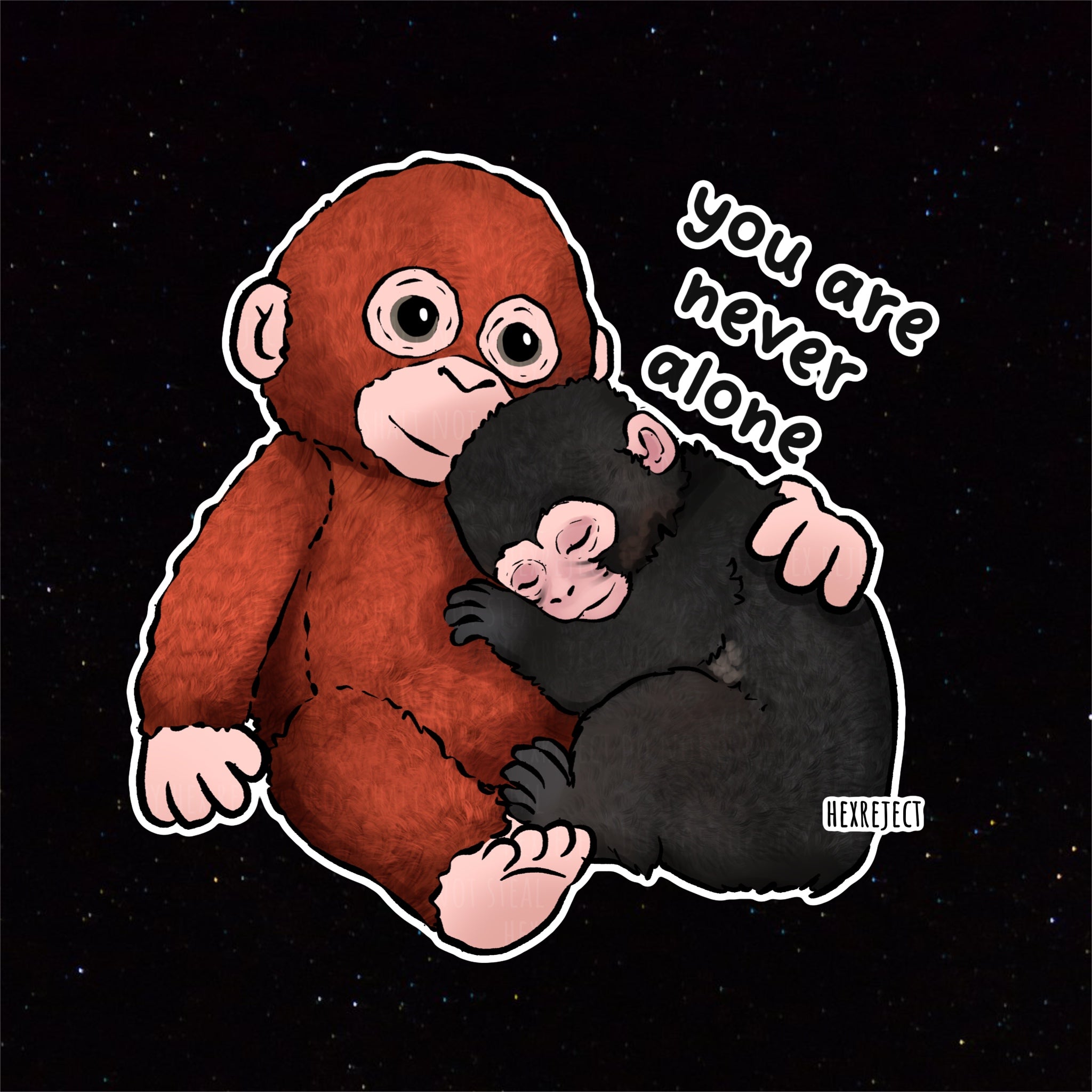 you are never alone - PNG File