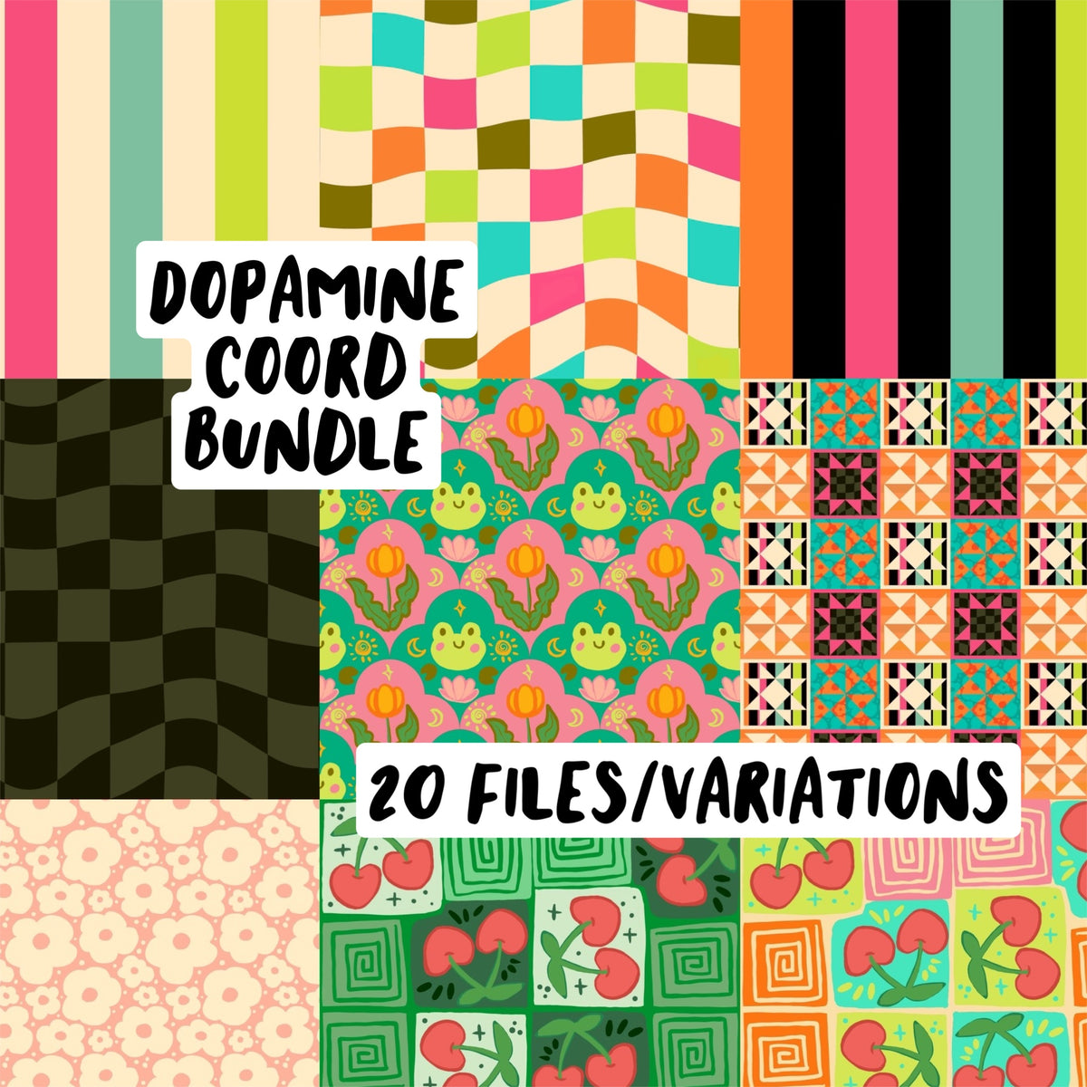 Day Six - Dopamine : Hextober - Seamless Coord Bundle