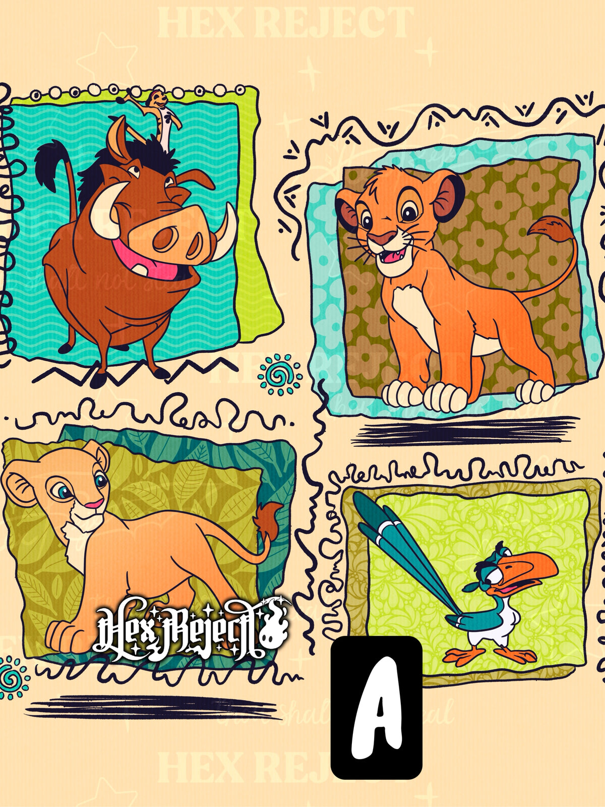Day Twelve - Nostalgia 90’s bedding: Hextober - Sub file