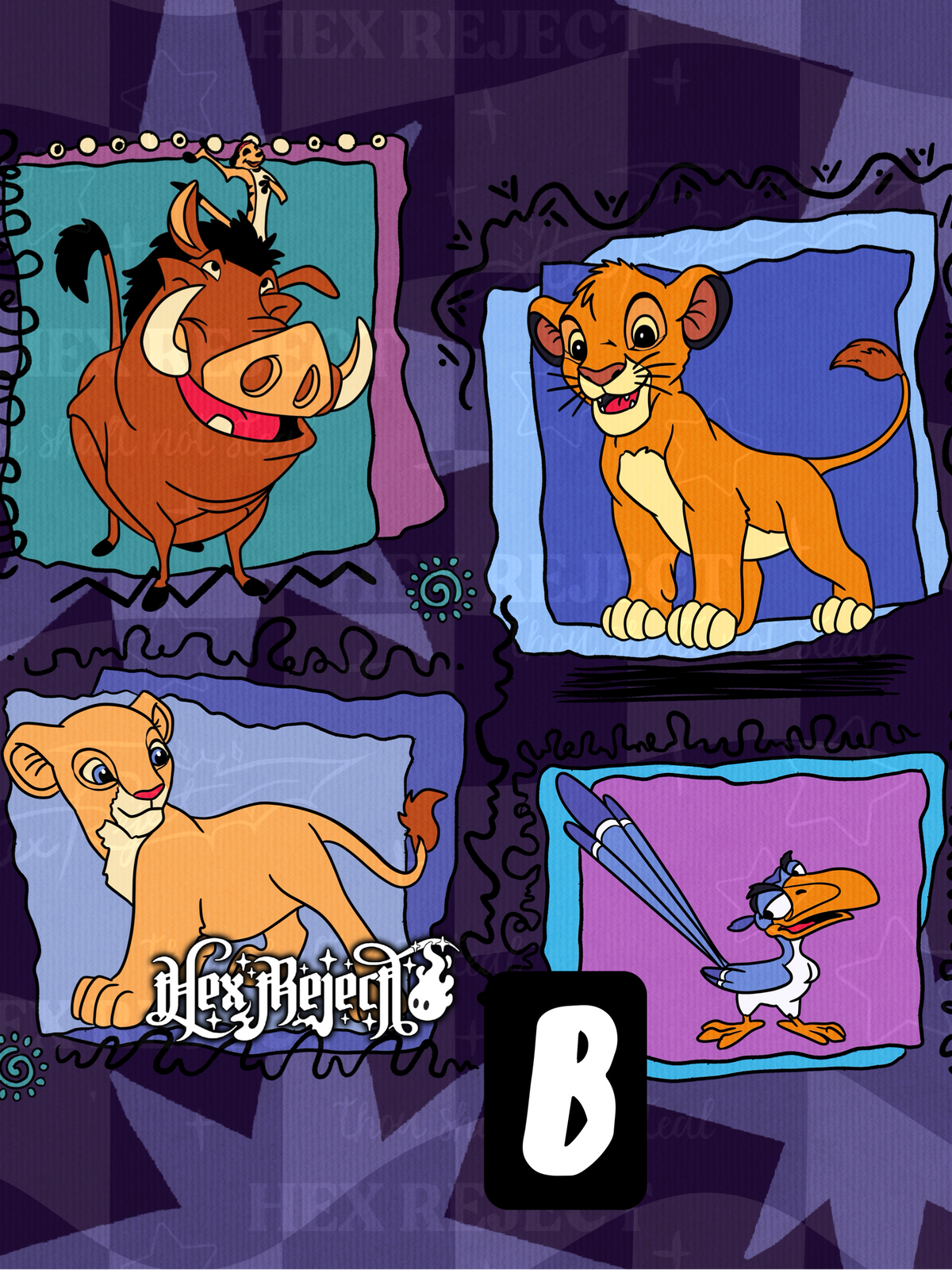 Day Twelve - Nostalgia 90’s bedding: Hextober - Sub file