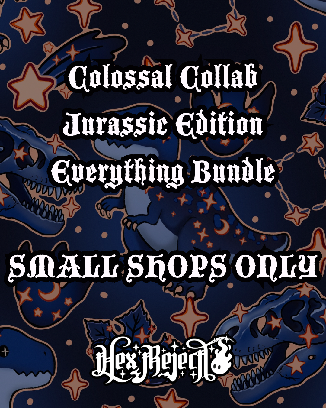 Colossal Collab Jurassic Edition - Everything Bundle - Bundle is for small handmade shops only.