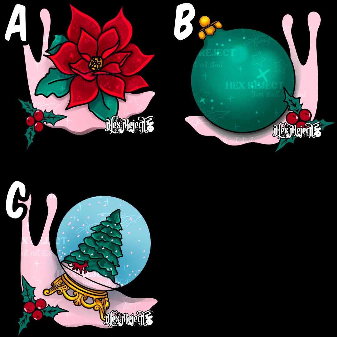 Christmas Snails - Sub/PNG File