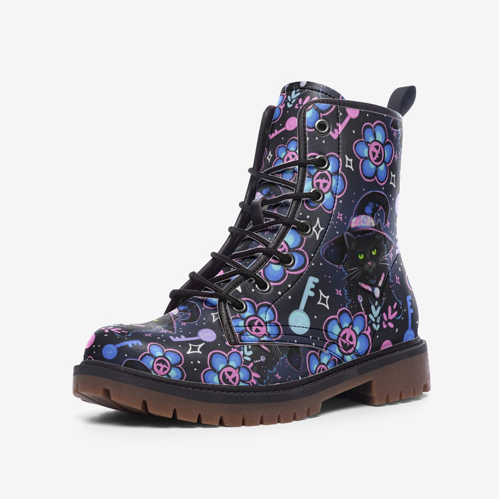 Witchy Kitty Casual Leather Lightweight boots MT