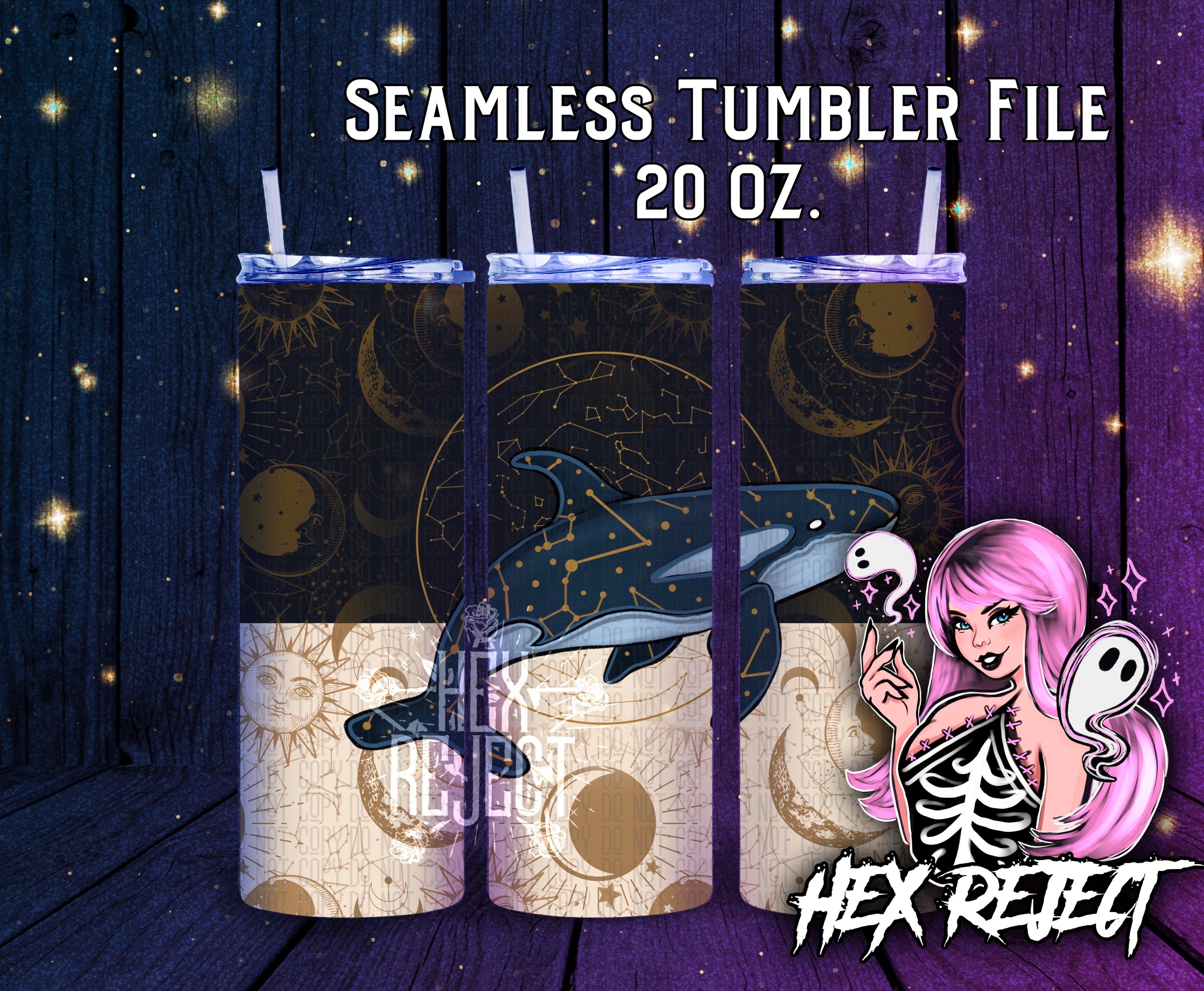 Sealestial - 20 oz. Tumbler Files - Hex Reject