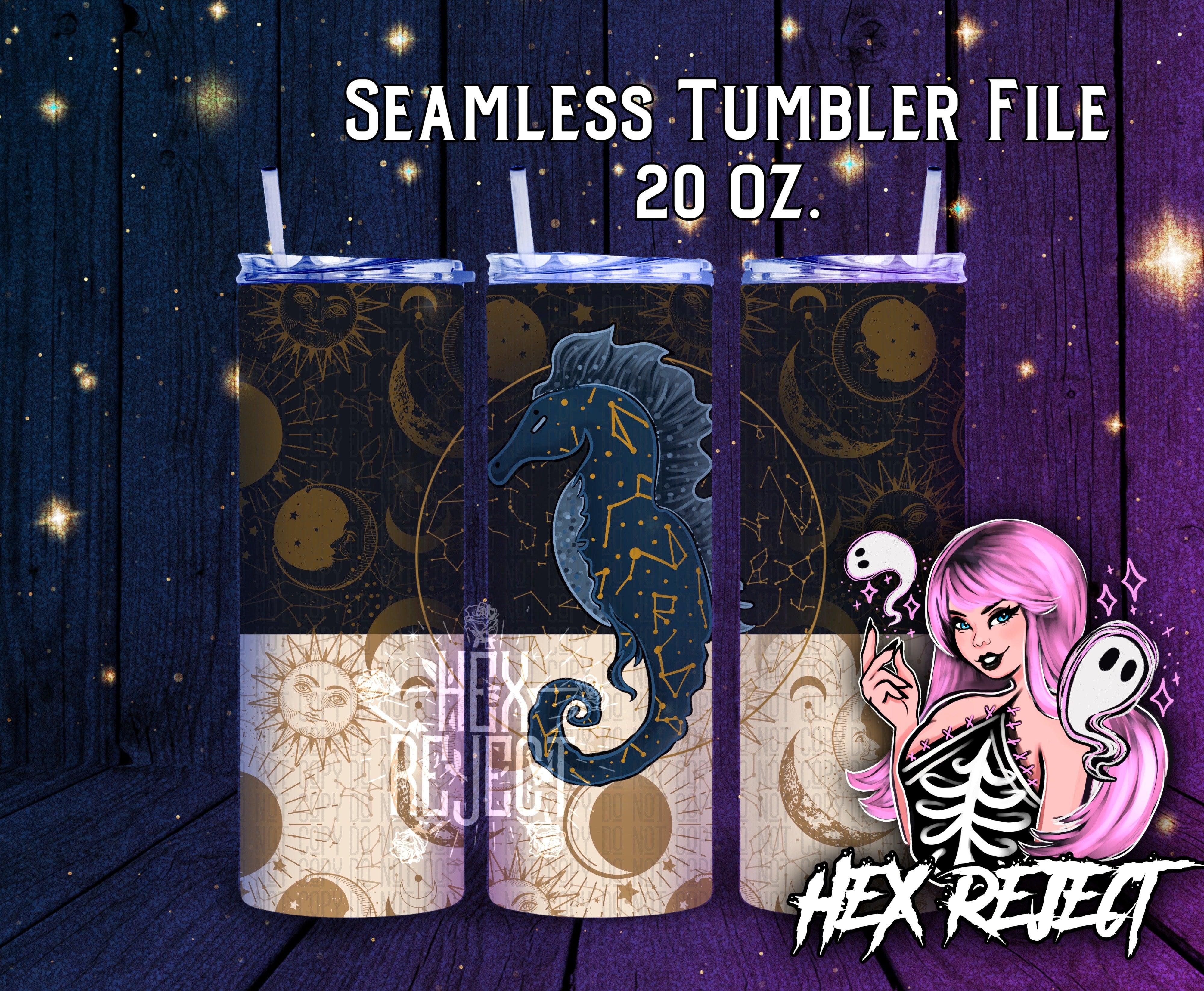Sealestial - 20 oz. Tumbler Files - Hex Reject