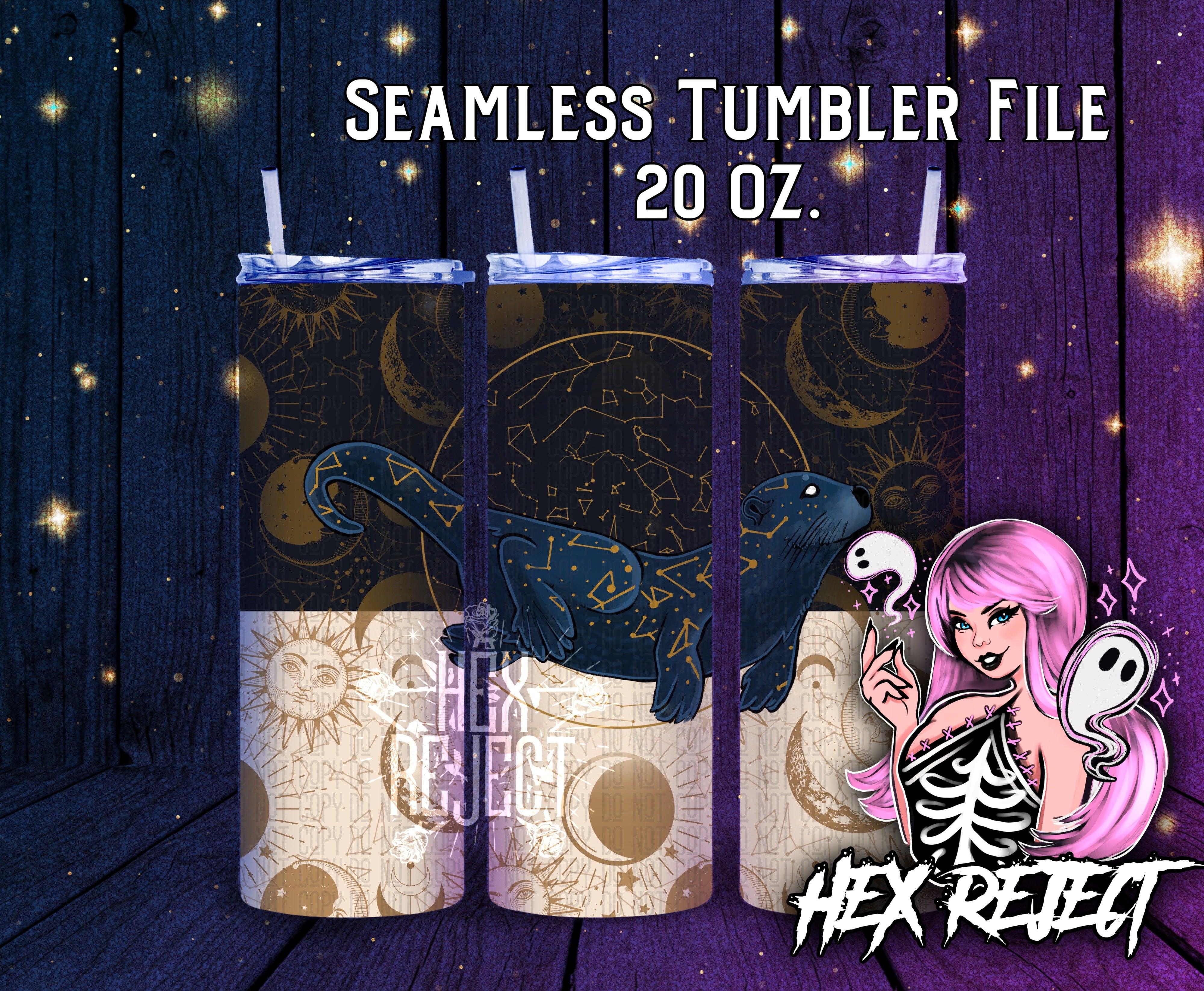 Sealestial - 20 oz. Tumbler Files - Hex Reject