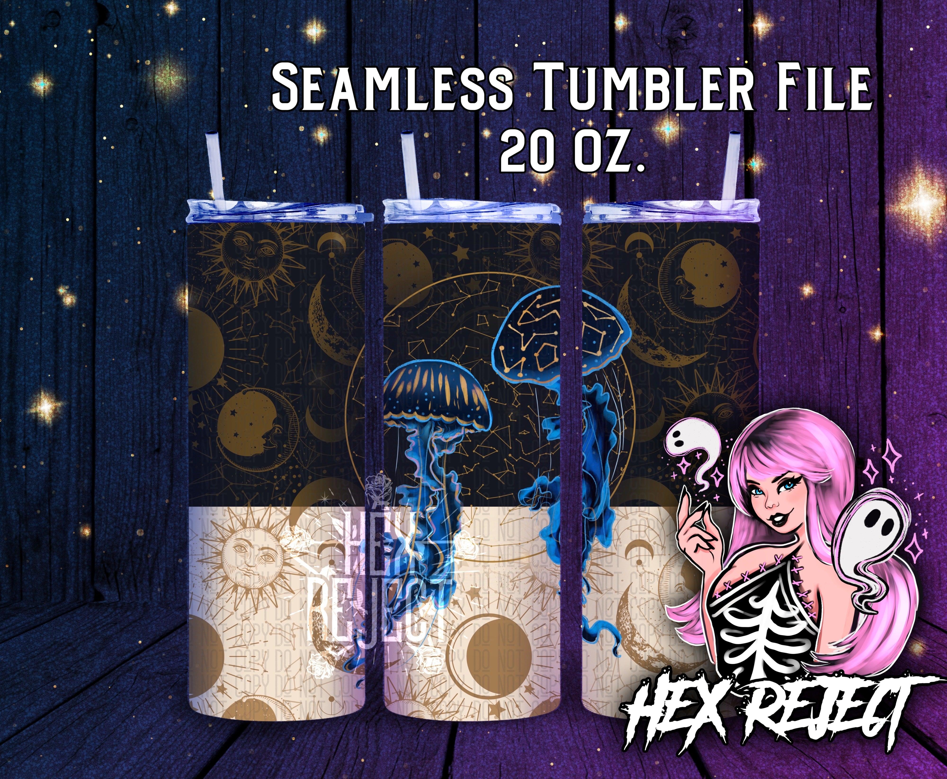 Sealestial - 20 oz. Tumbler Files - Hex Reject
