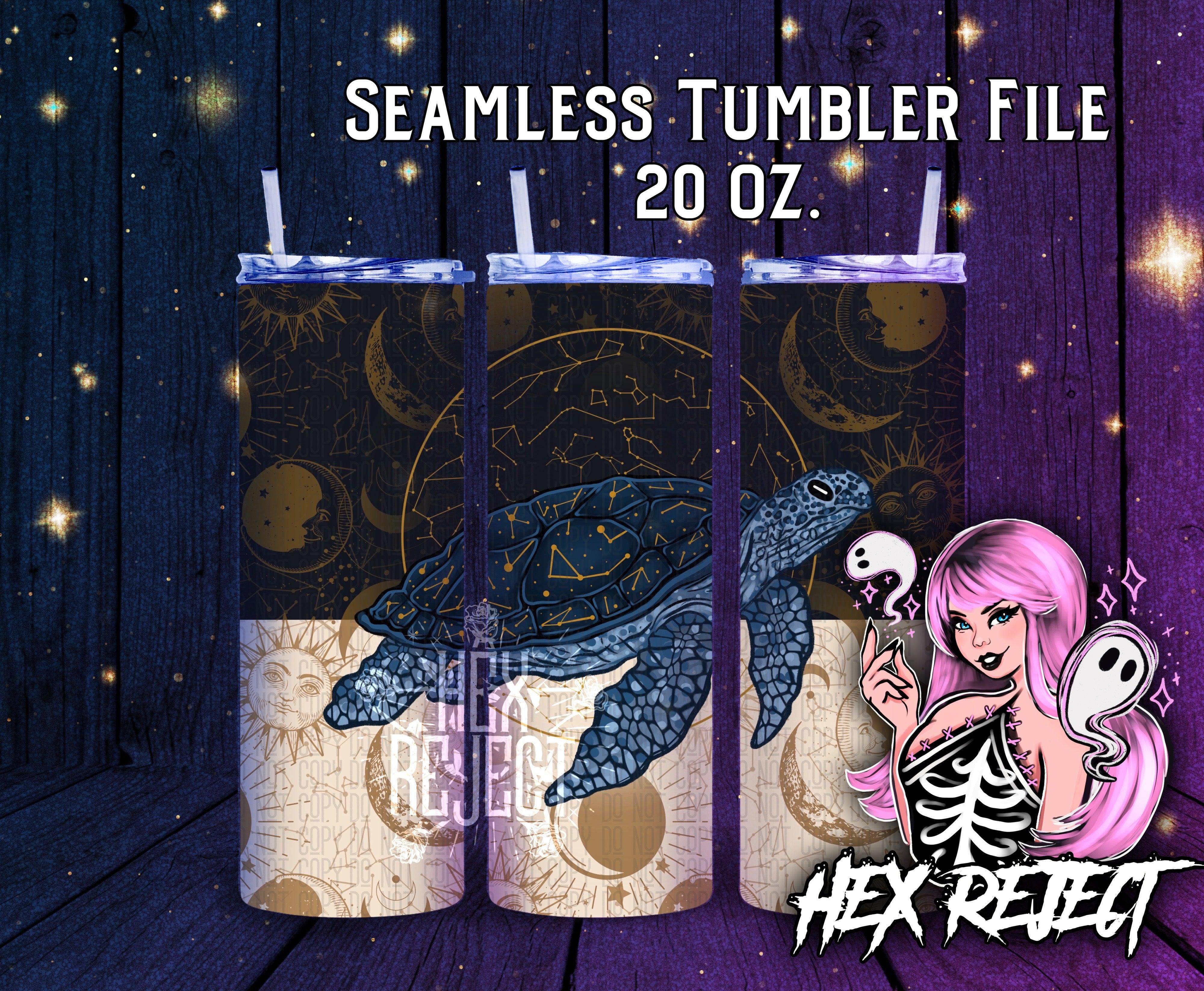 Sealestial - 20 oz. Tumbler Files - Hex Reject