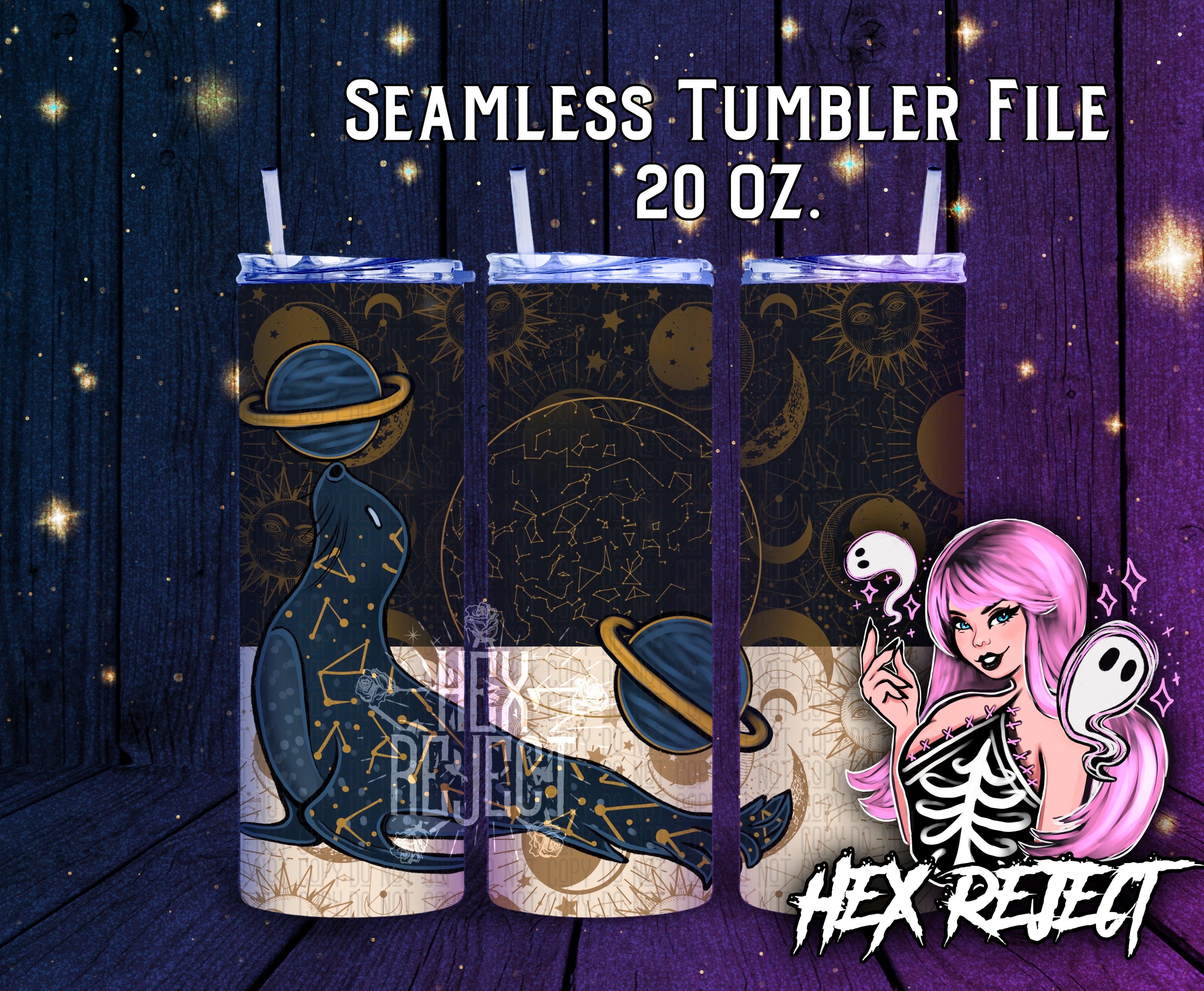 Sealestial - 20 oz. Tumbler Files - Hex Reject