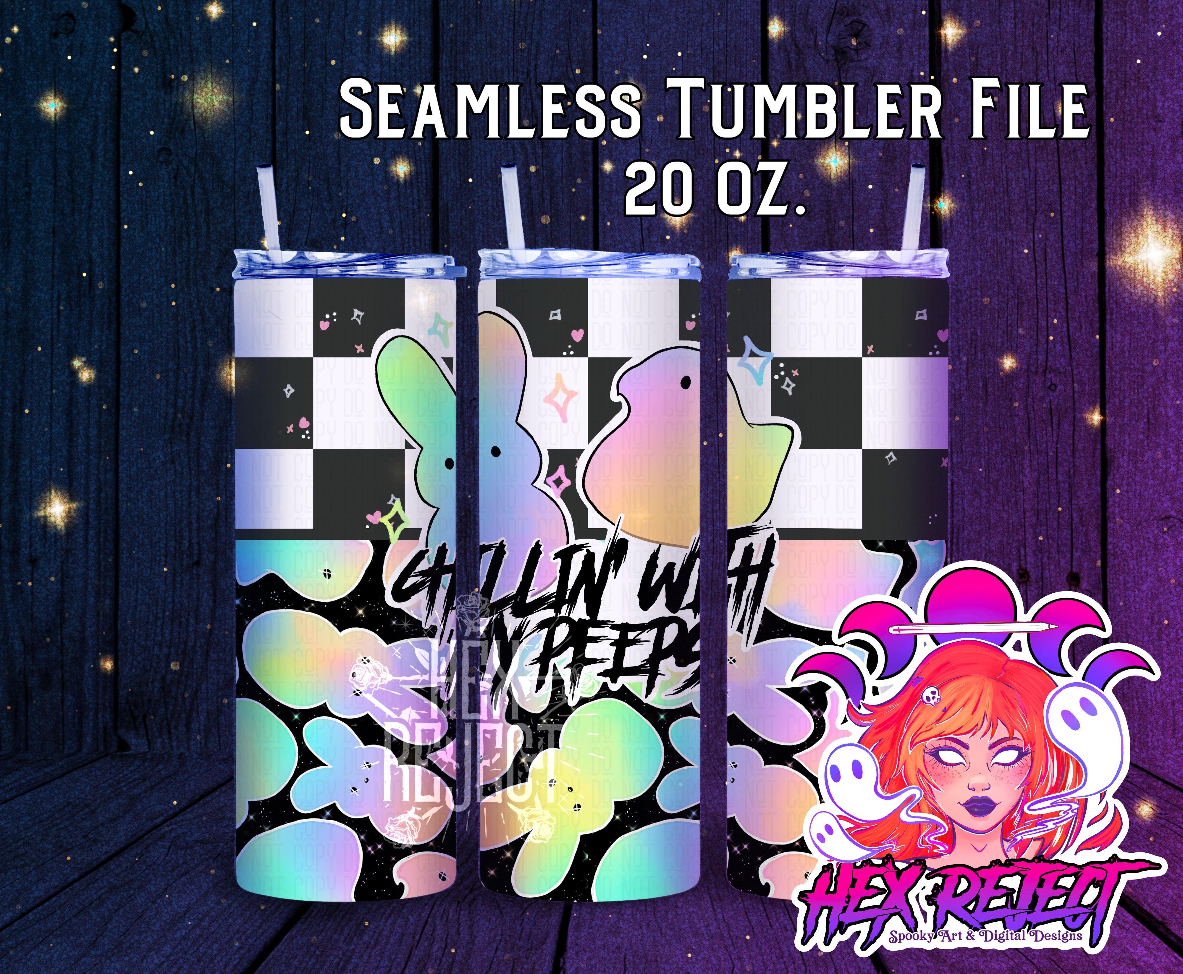 Alt Easter / Ostara - 20 oz. Tumbler bundle - Hex Reject