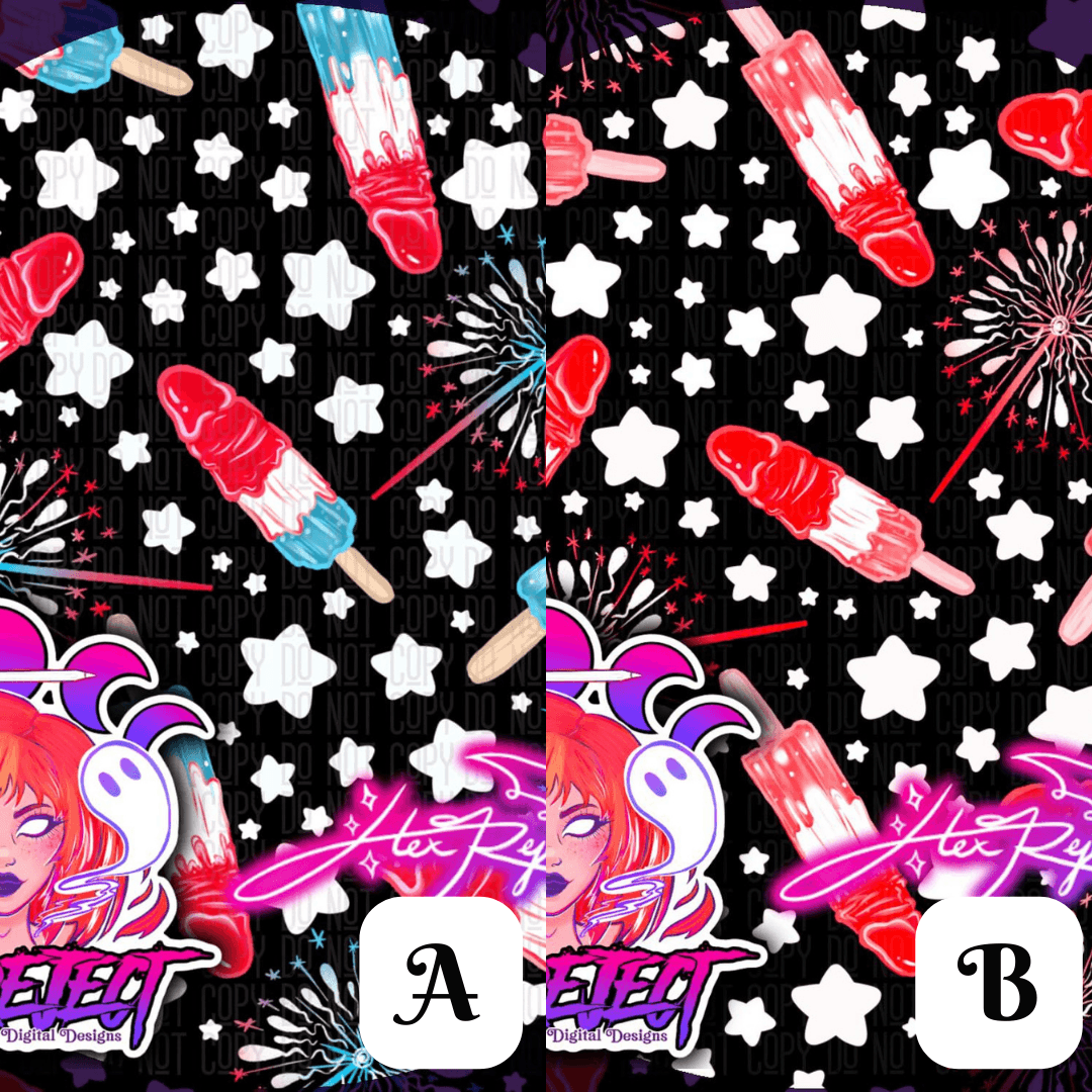 Cocksickles - Seamless File - Hex Reject