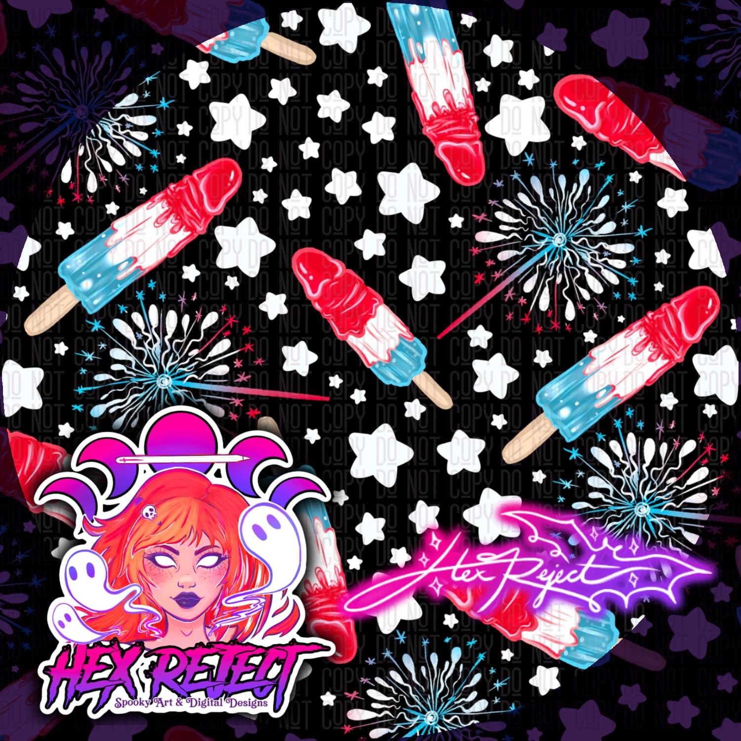 Cocksickles - Seamless File - Hex Reject